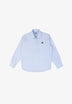 POLO OXFORD MANCHES LONGUES SKULL CONTRASTANT