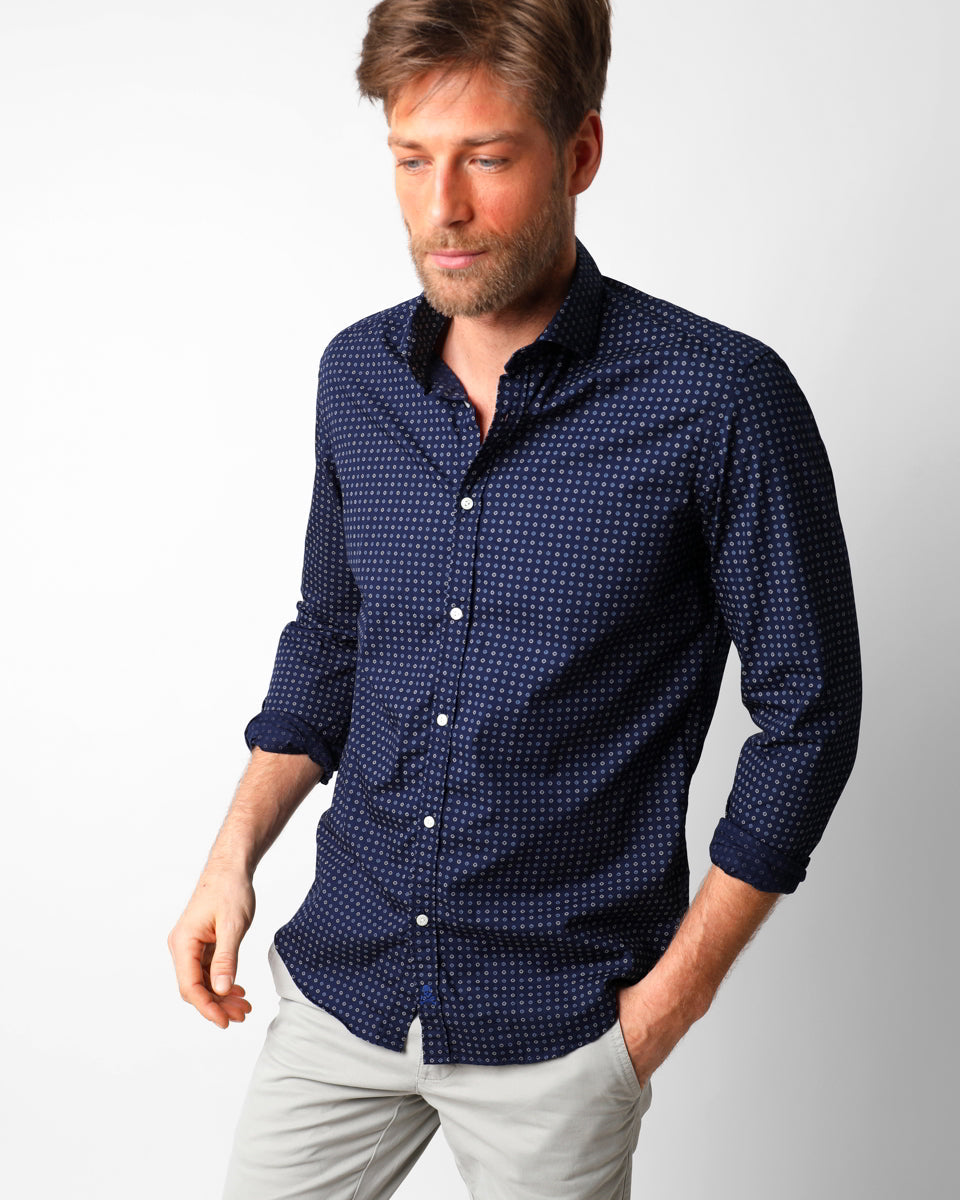 FANCY FANTASY SHIRT NAVY