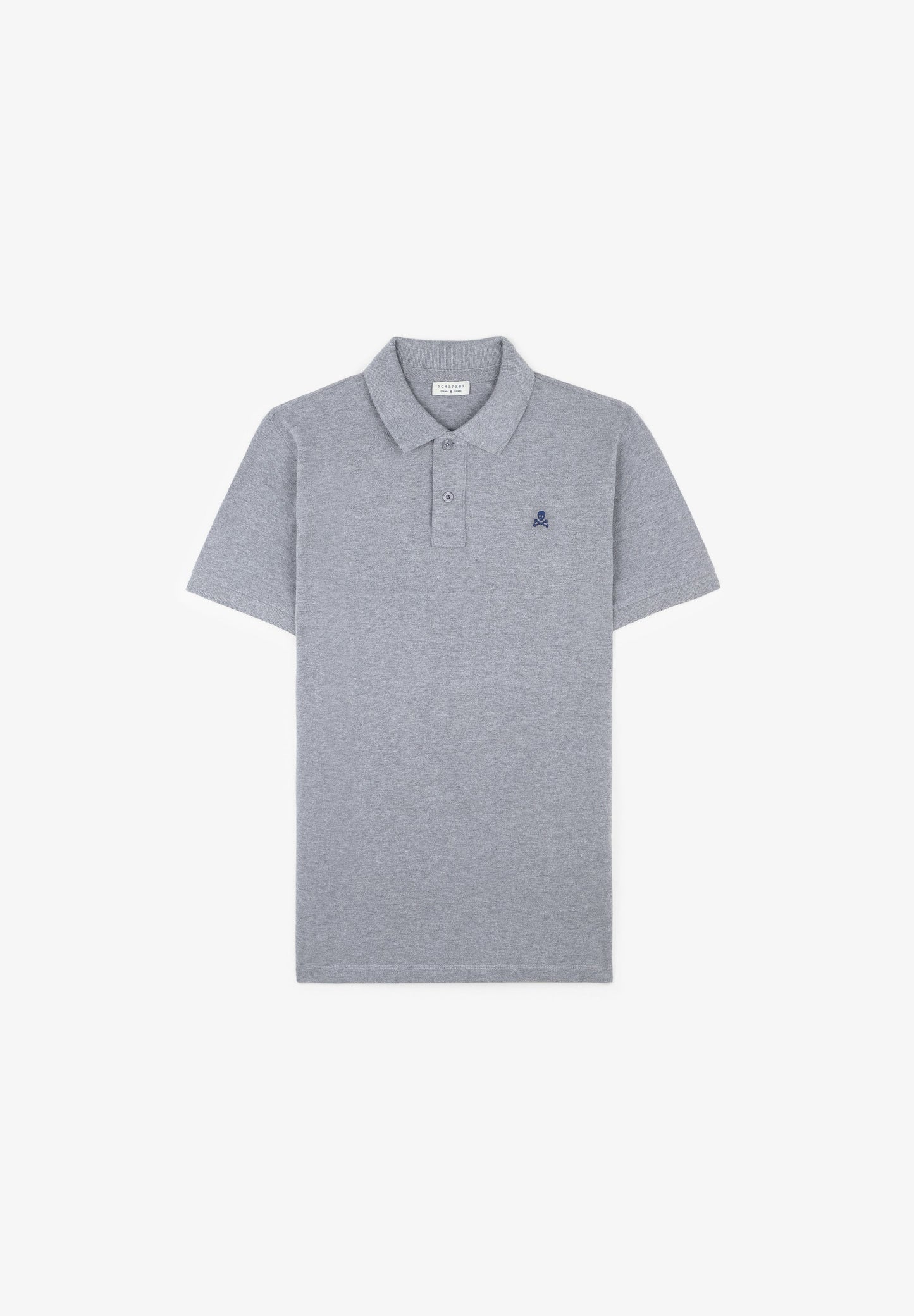 BASIC POLO SHIRT WITH CONTRAST SKULL