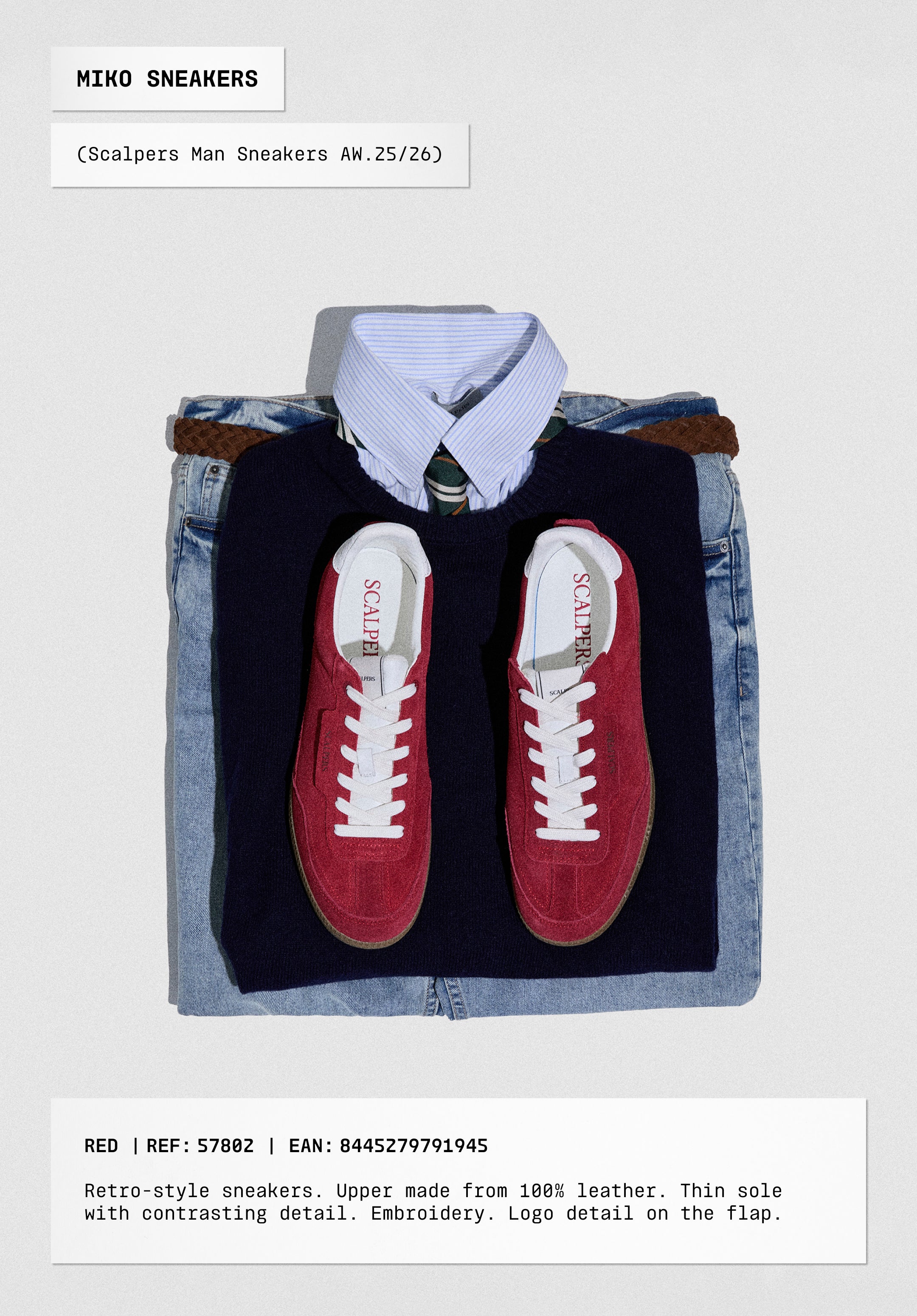 ZAPATILLA BAJA RETRO