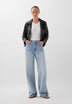 LEATHER BIKER JACKET