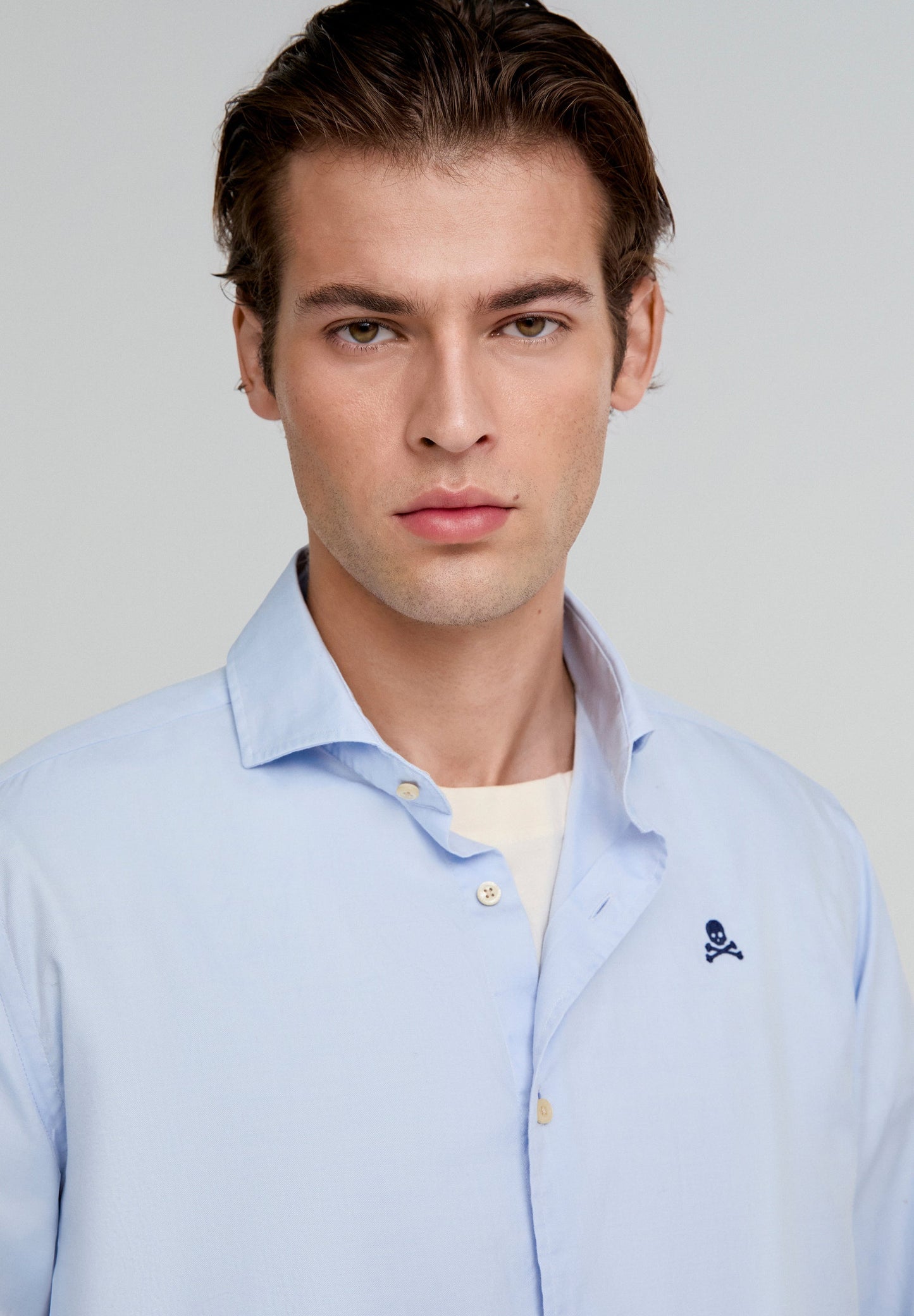 CHEMISE SKULL CONTRASTANTES