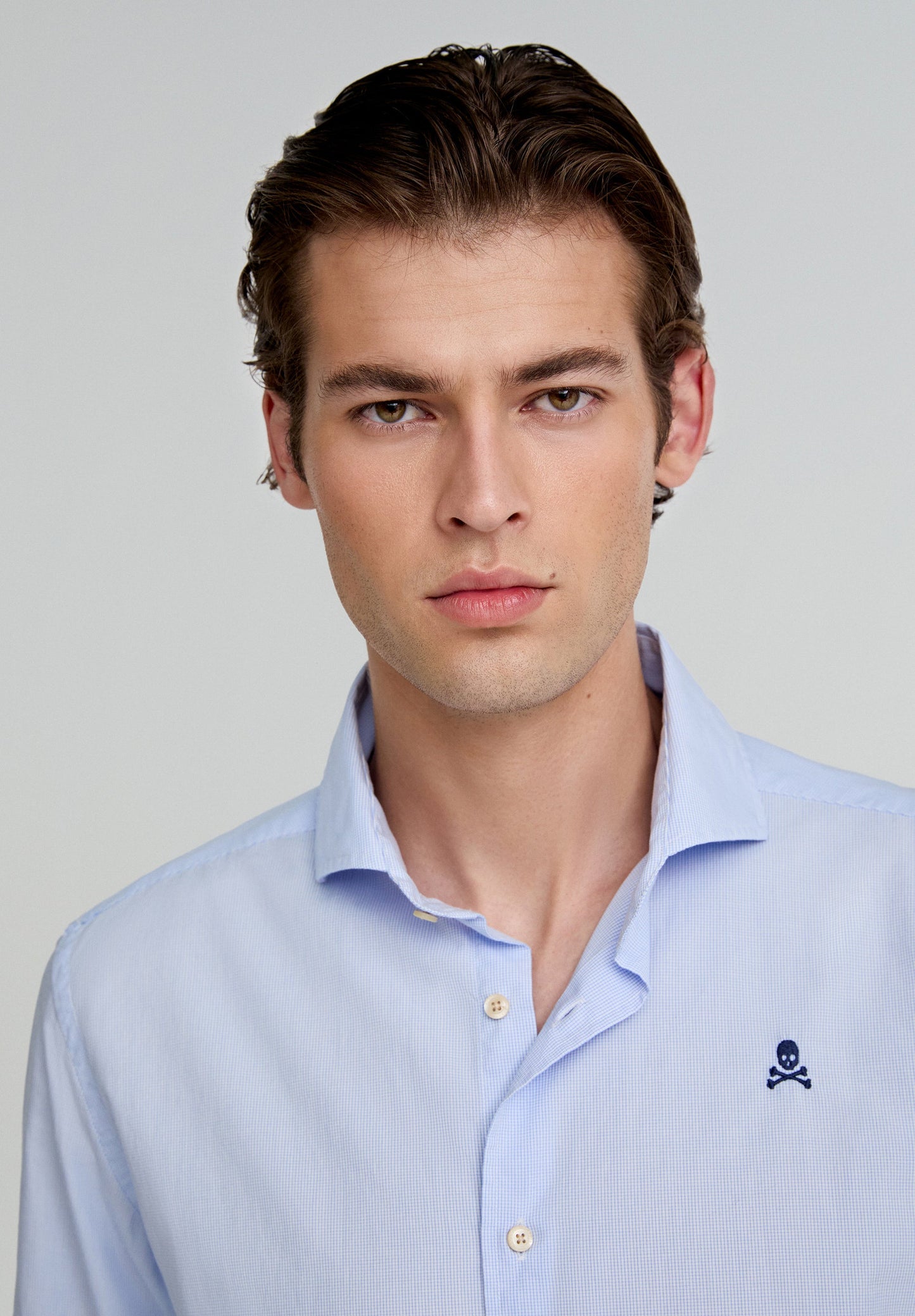 CHEMISE SKULL CONTRASTANTES