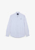 CHEMISE OXFORD SKULL CONTRASTANT