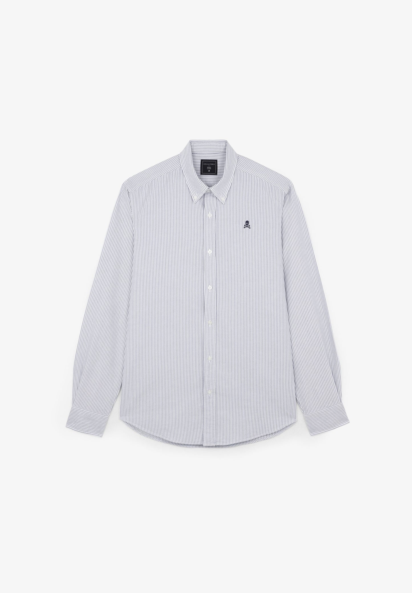 CAMISA OXFORD CALAVERA CONTRASTE - Scalpers