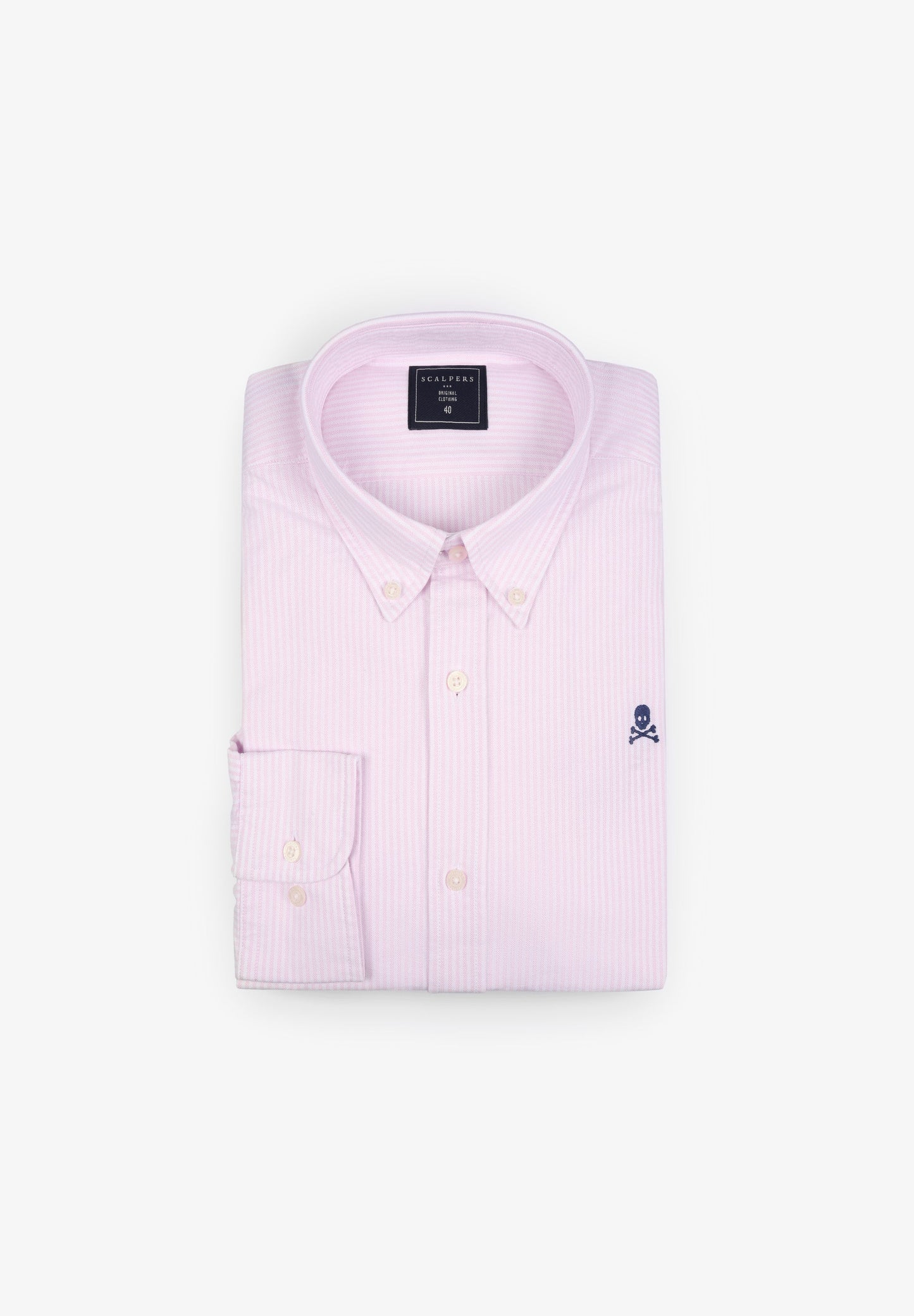 CAMISA OXFORD CALAVERA CONTRASTE - Scalpers