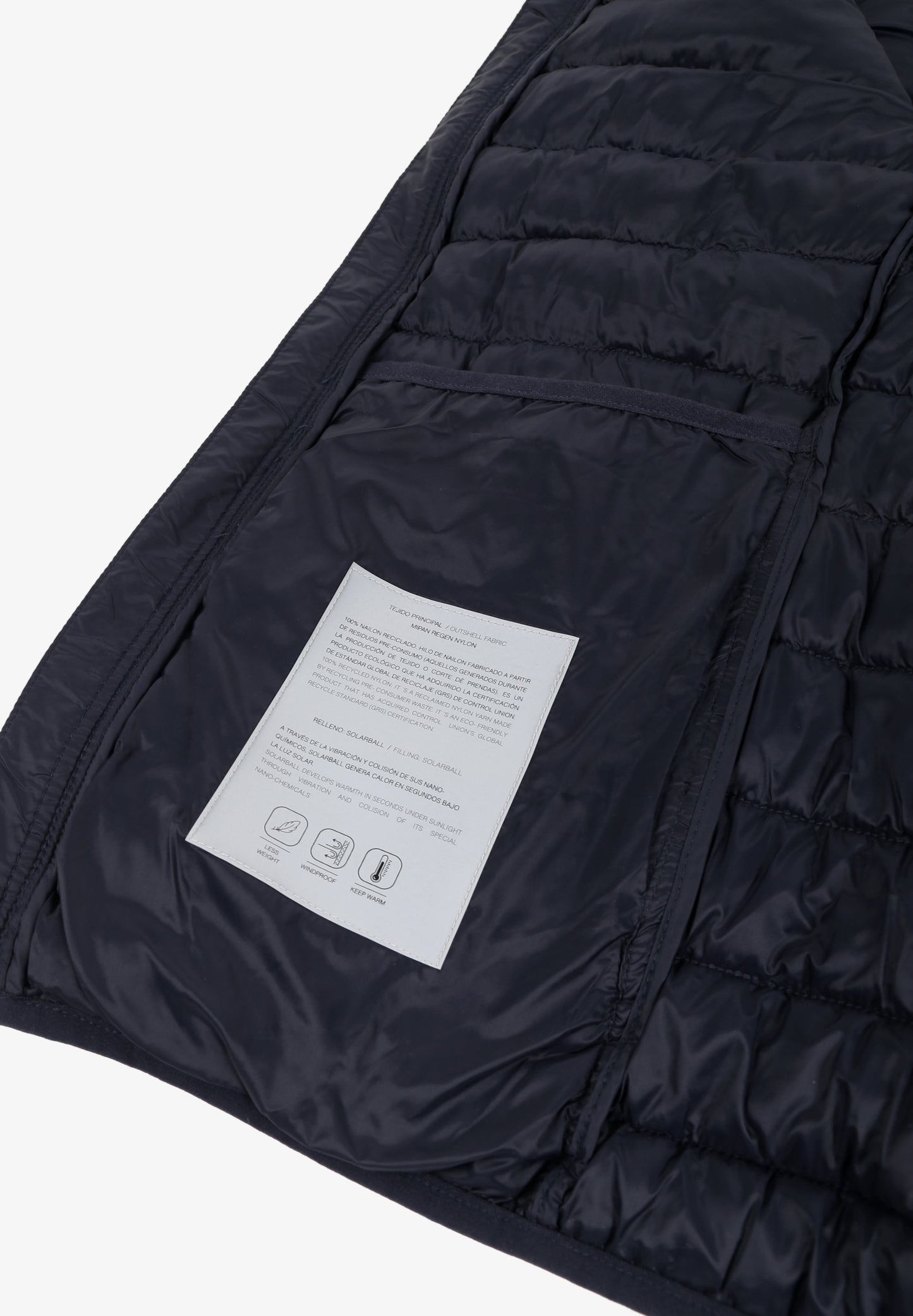 VESTE MATELASSÉE SKULL