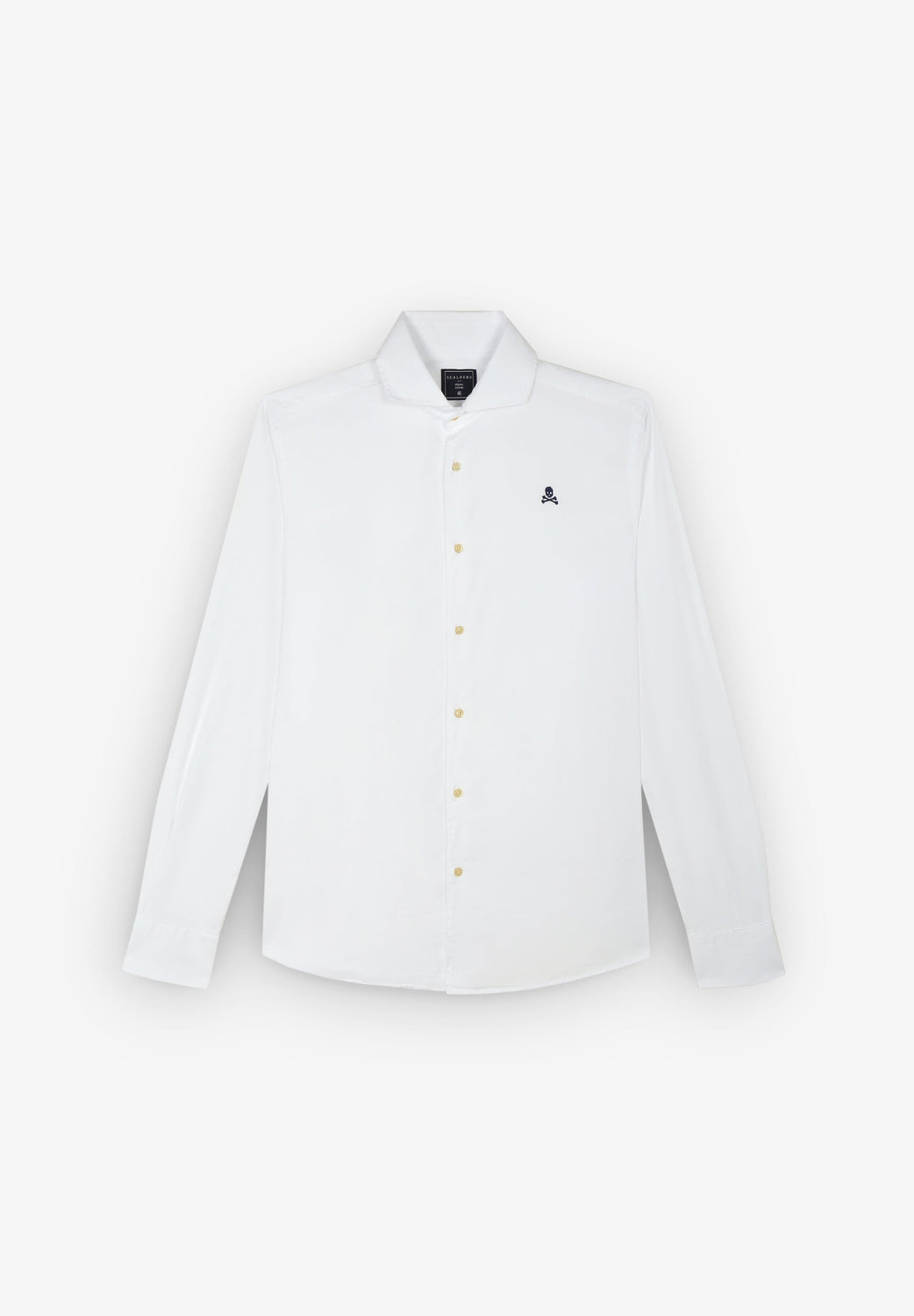 CAMISA LISA CALAVERA CONTRASTE - Scalpers