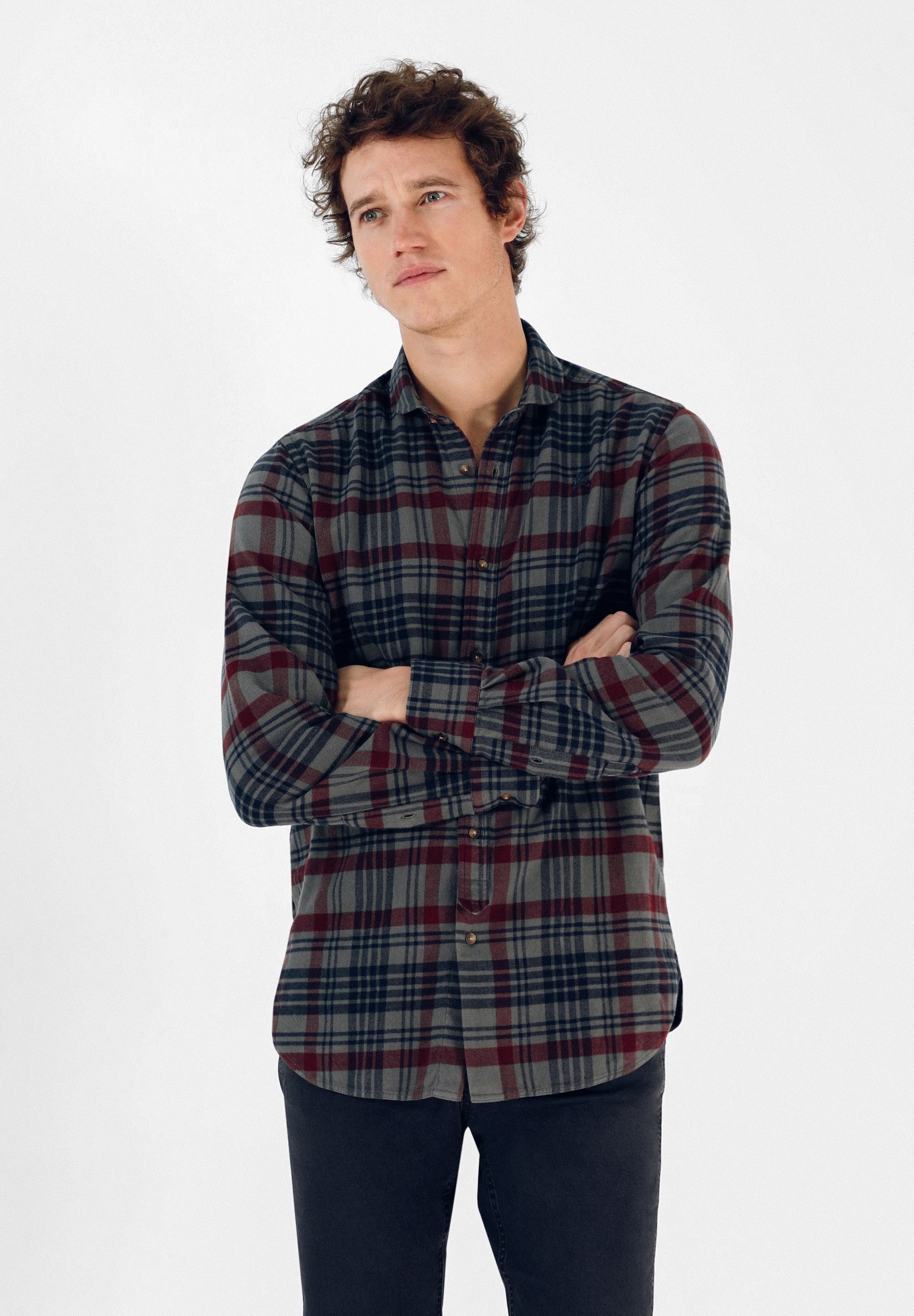 CHECK FLANNEL SHIRT