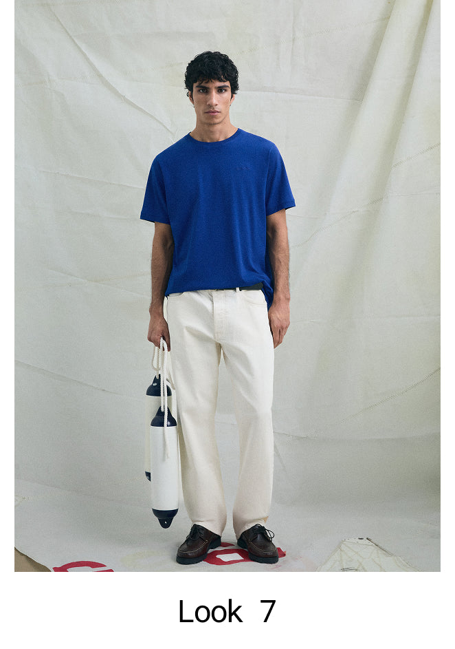 FADED EMBROIDERED T-SHIRT