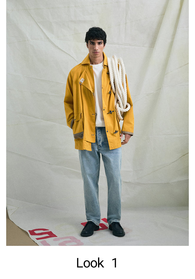 OVERSIZE JACKET WITH TOGGLES