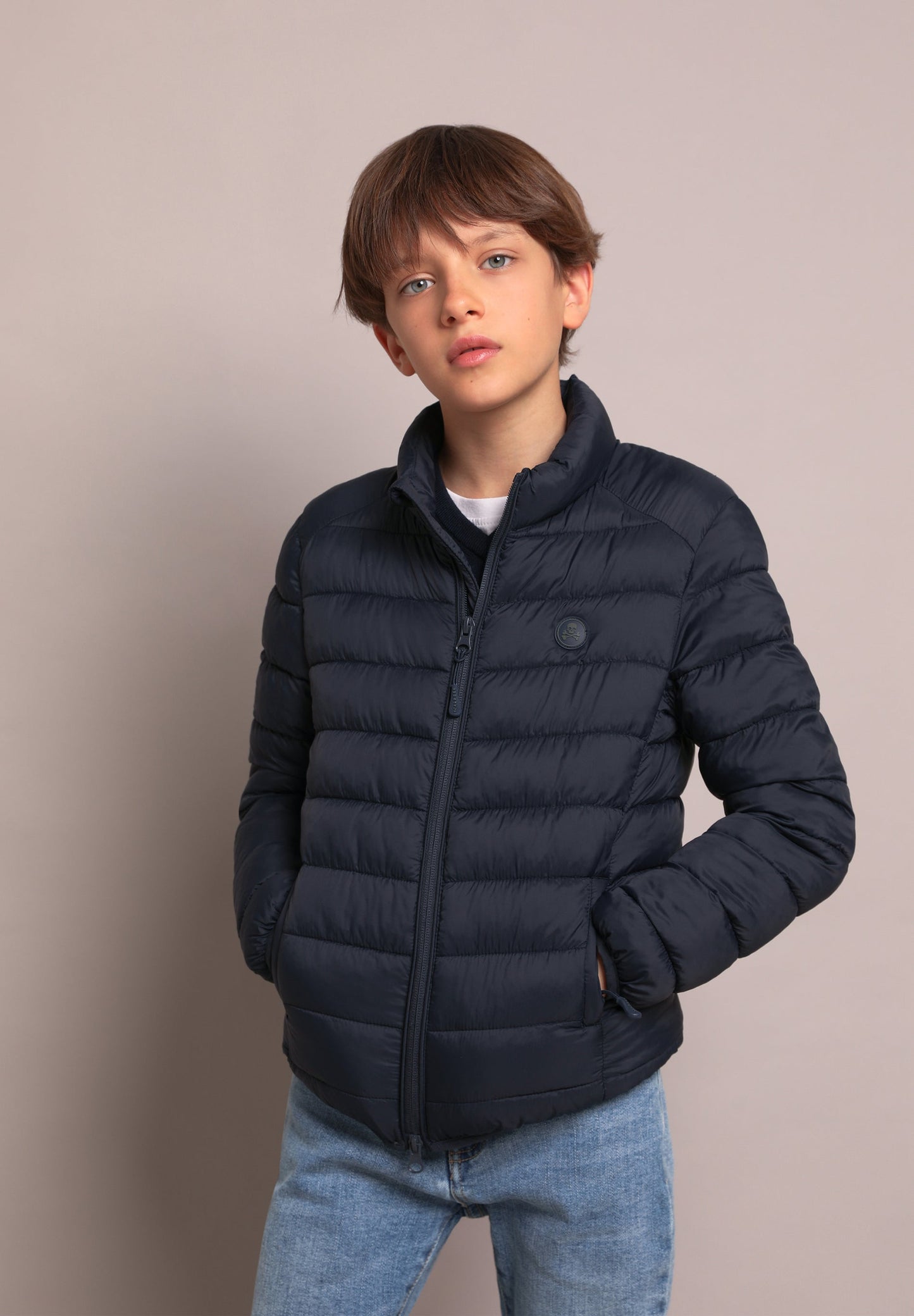 VESTE MATELASSÉE LOGO