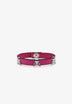 BRACELET CUIR SKULLS