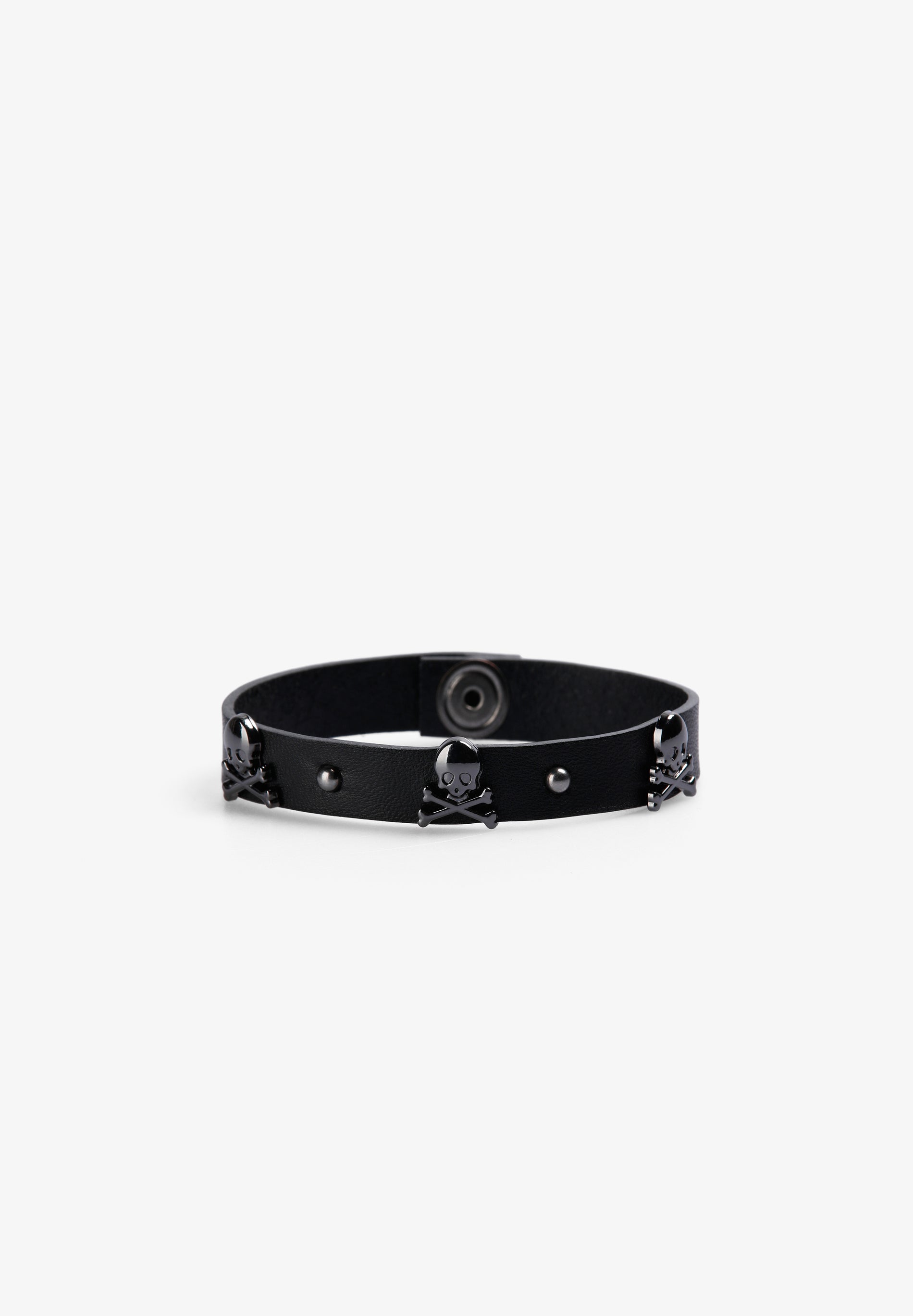 PULSERA TACHAS CALAVERAS