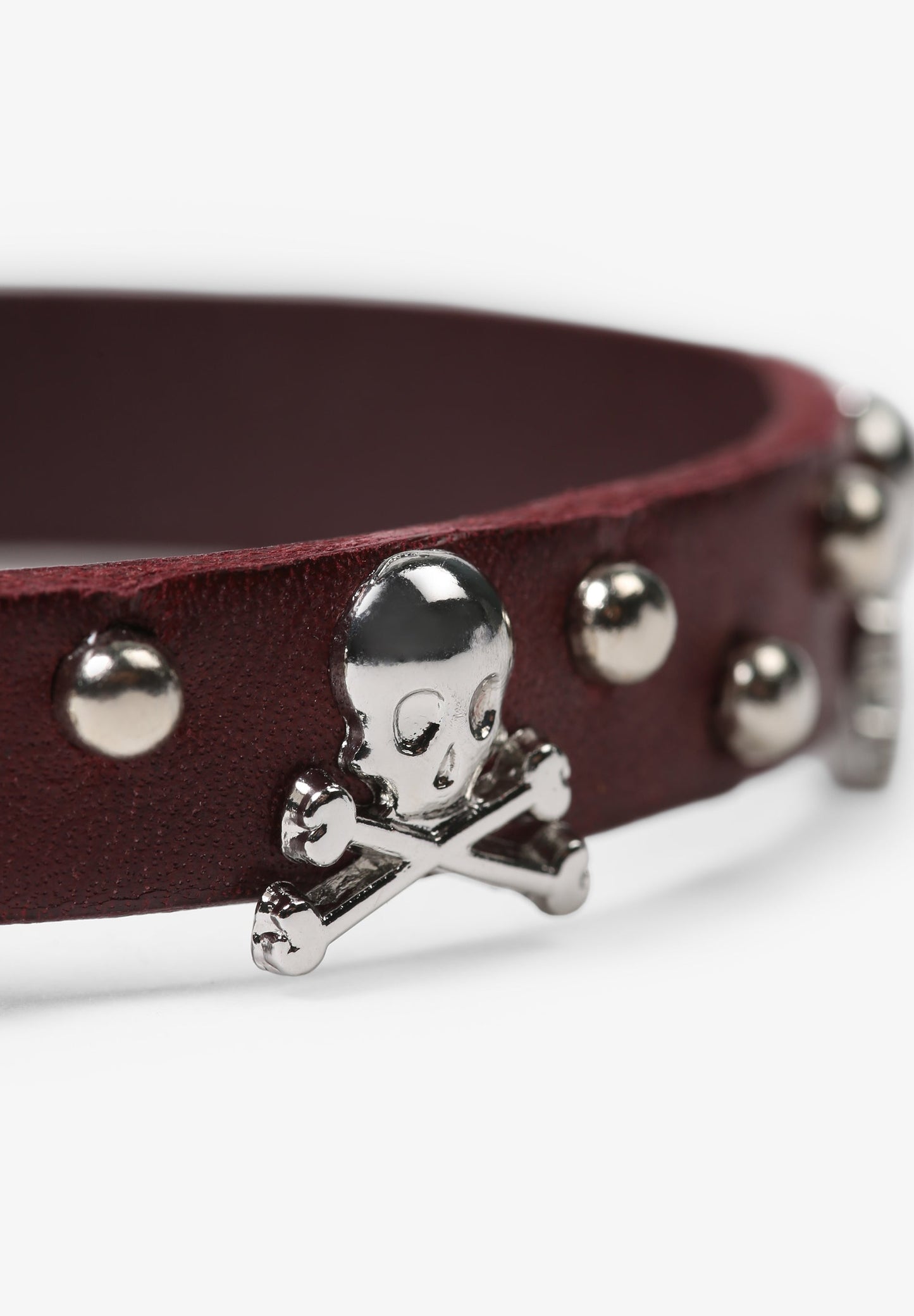 BRACELET WITH SKULL STUDS