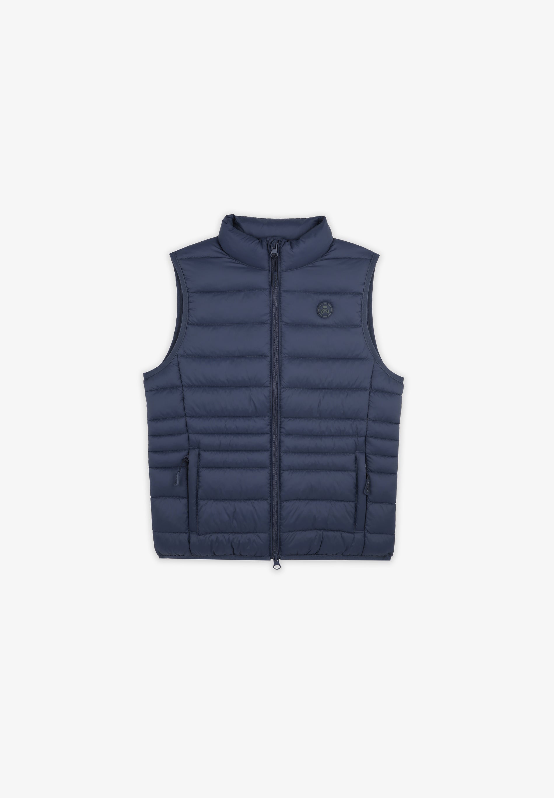 LIGHT PUFFER GILET SKULL