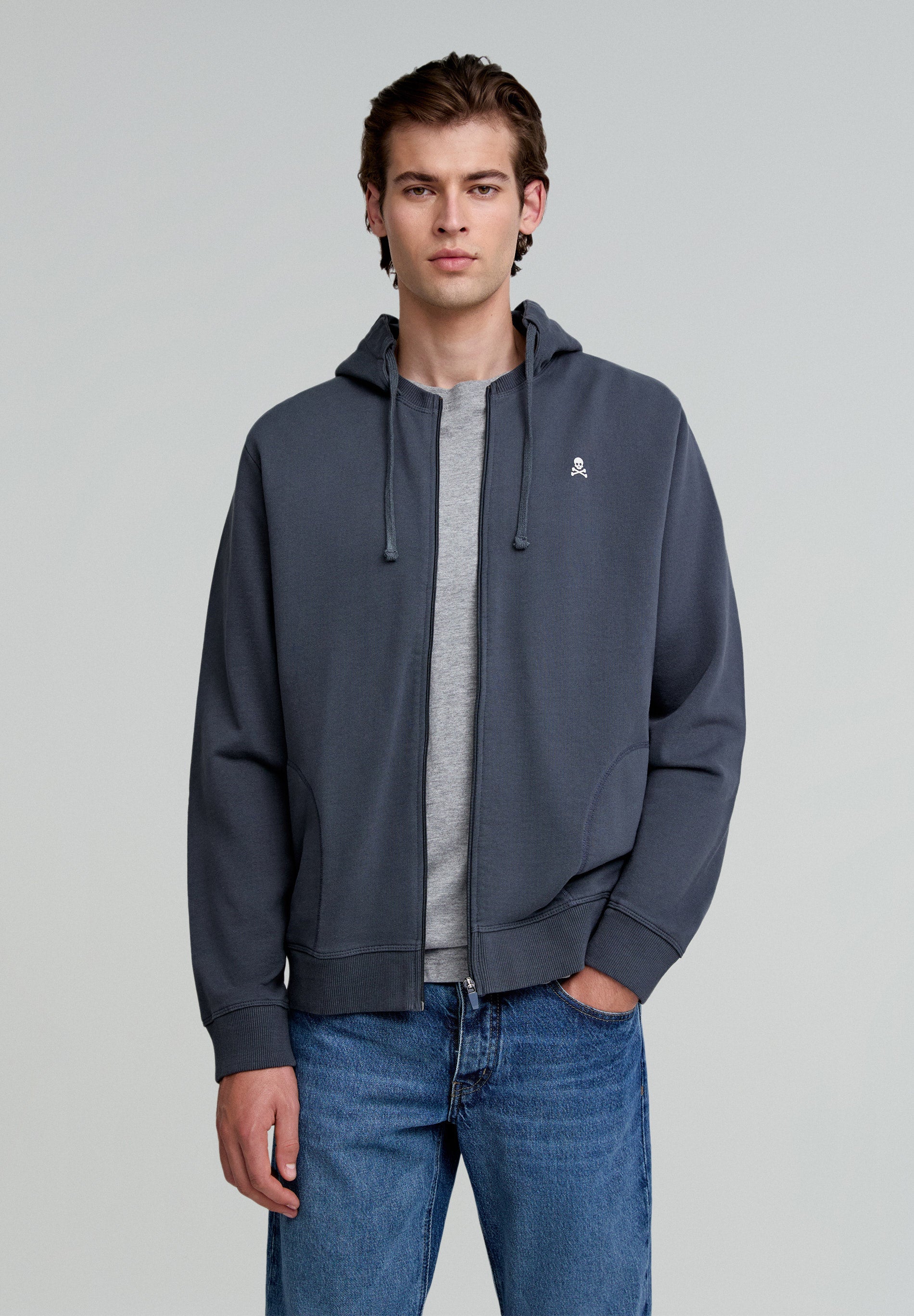 HOODIE WITH CONTRAST EMBROIDERY