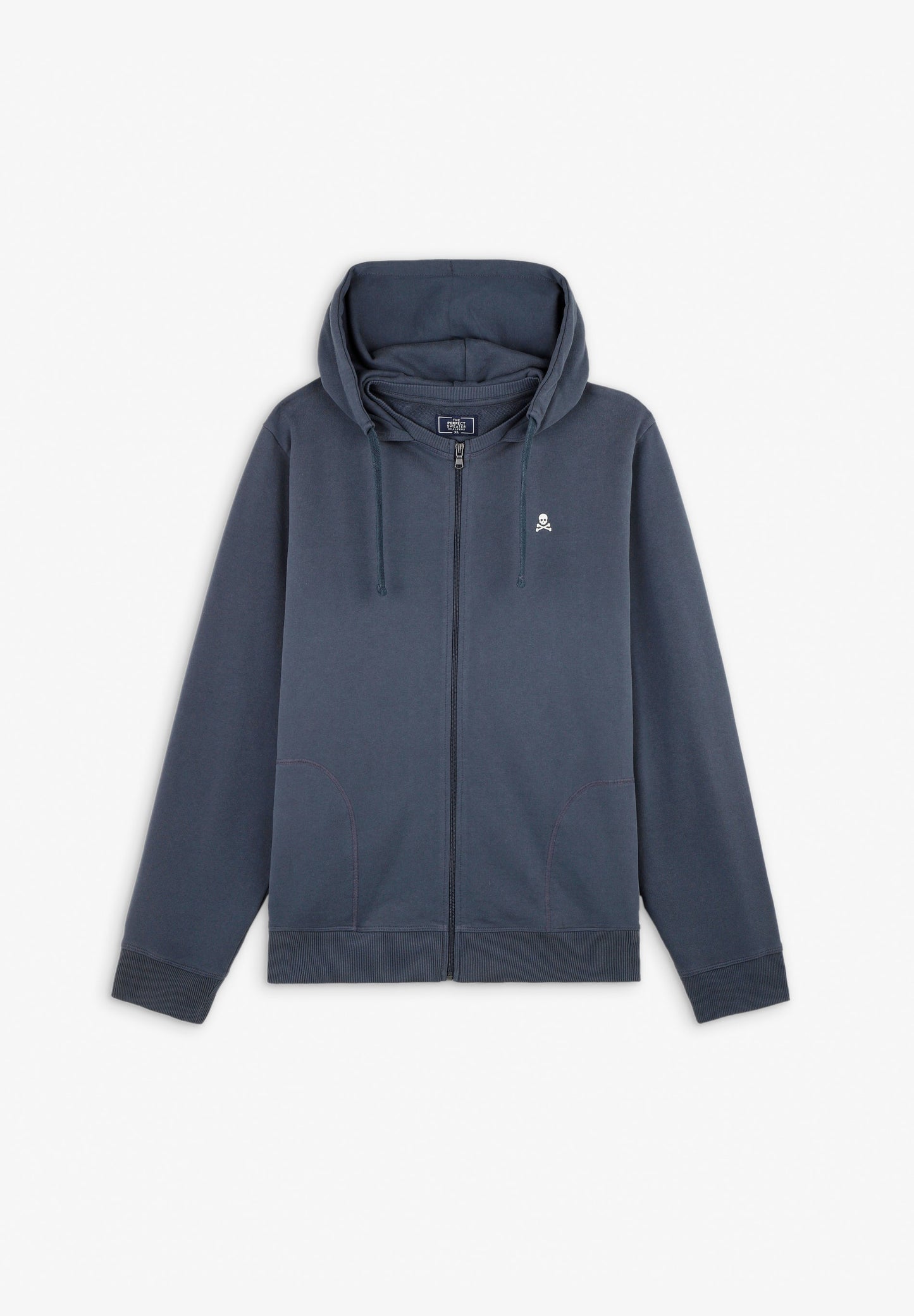 SWEATER CAPUCHON DOODSHOOFD CONTRAST