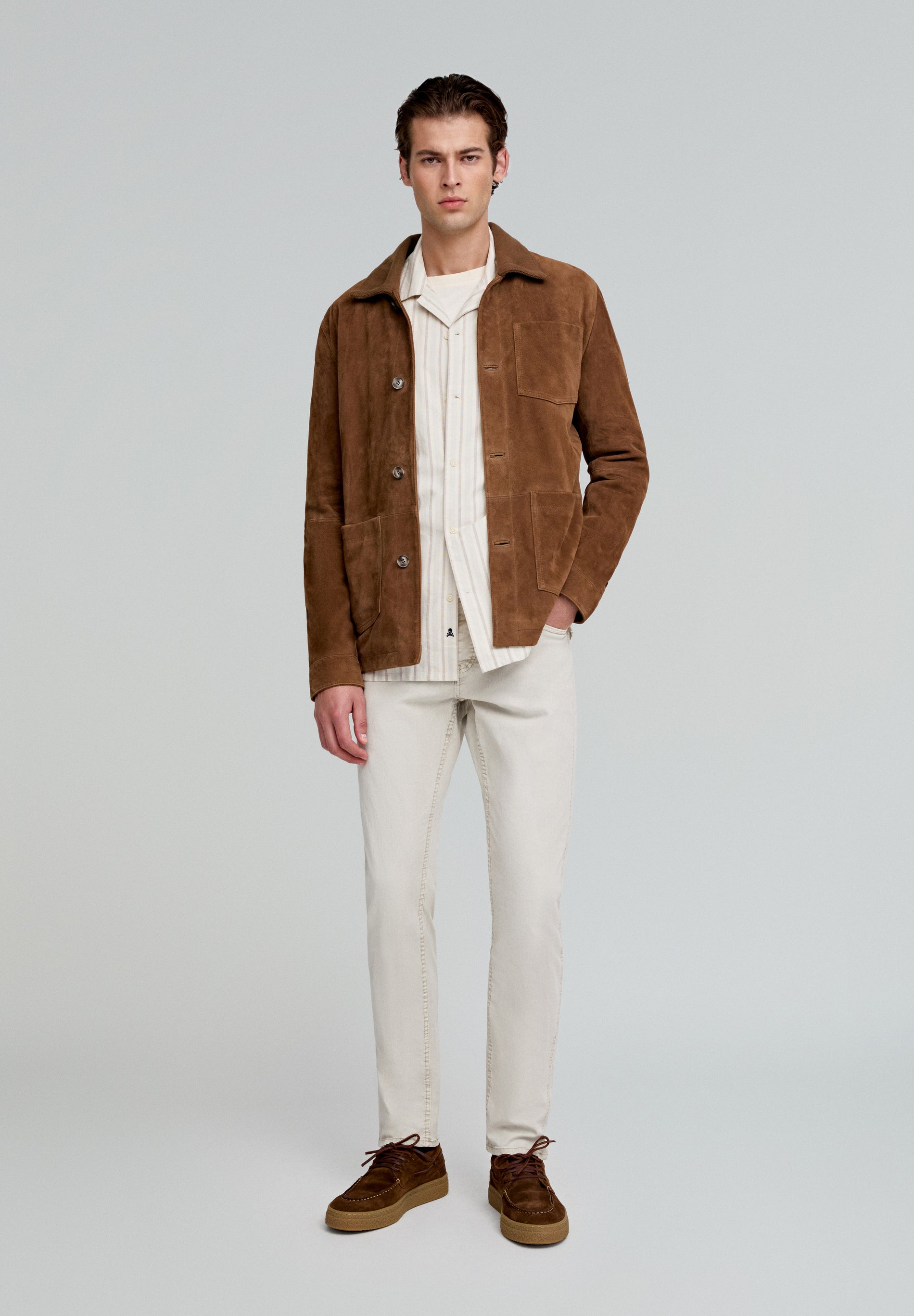 FIVE-POCKET TROUSERS