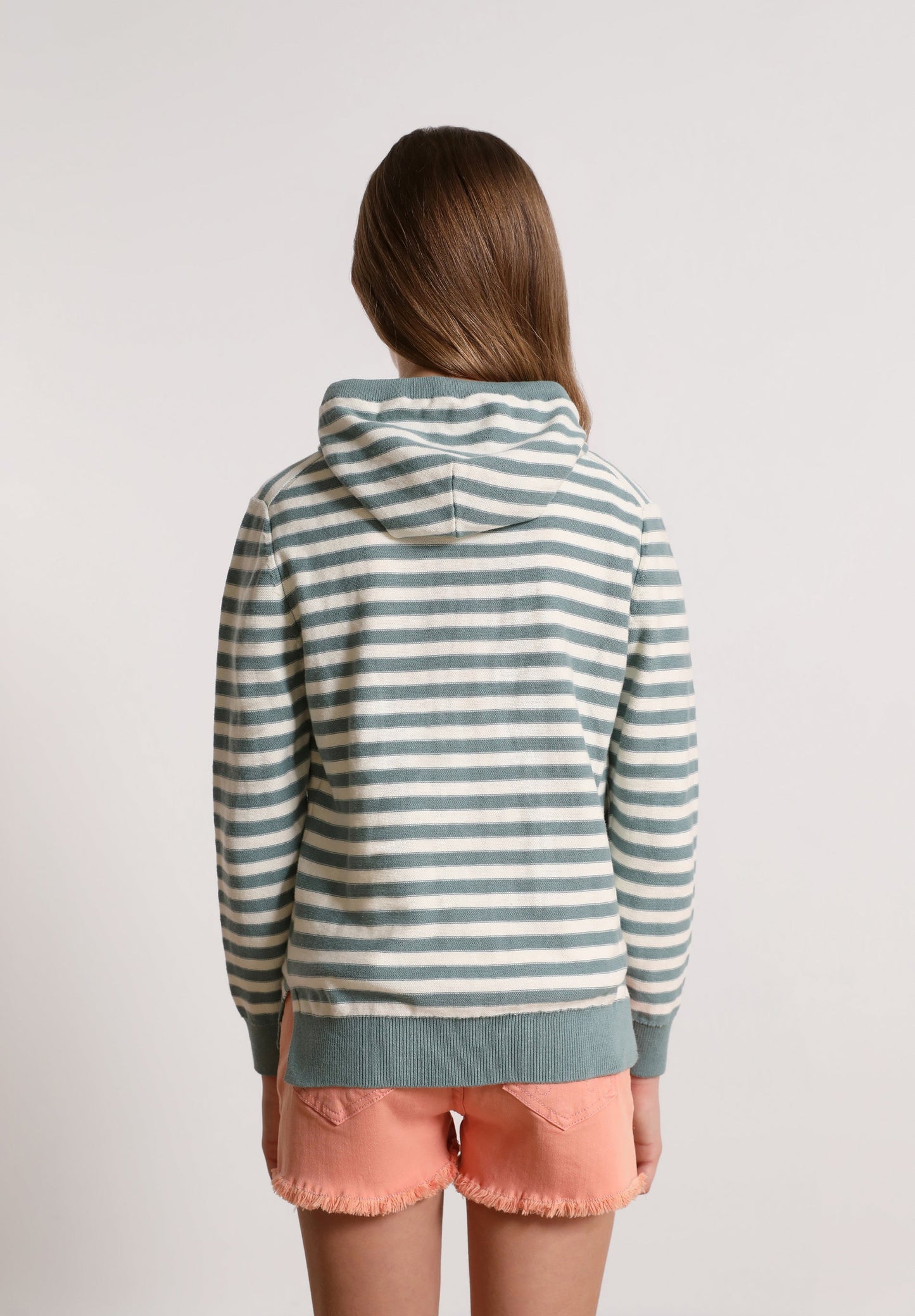 HOODIE STRIPES TRICOT GIRLS