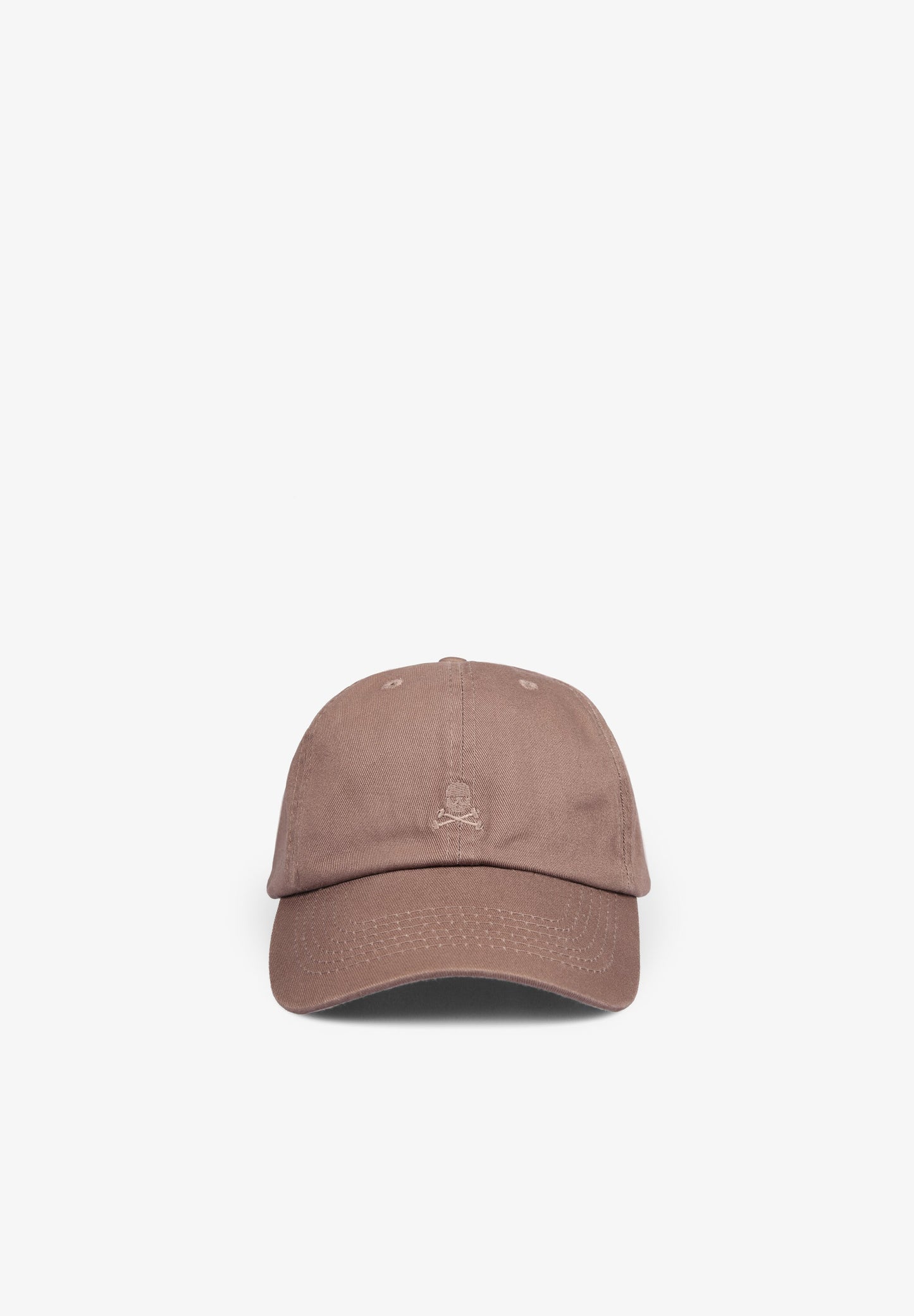 FADED CAP WITH SKULL DETAIL