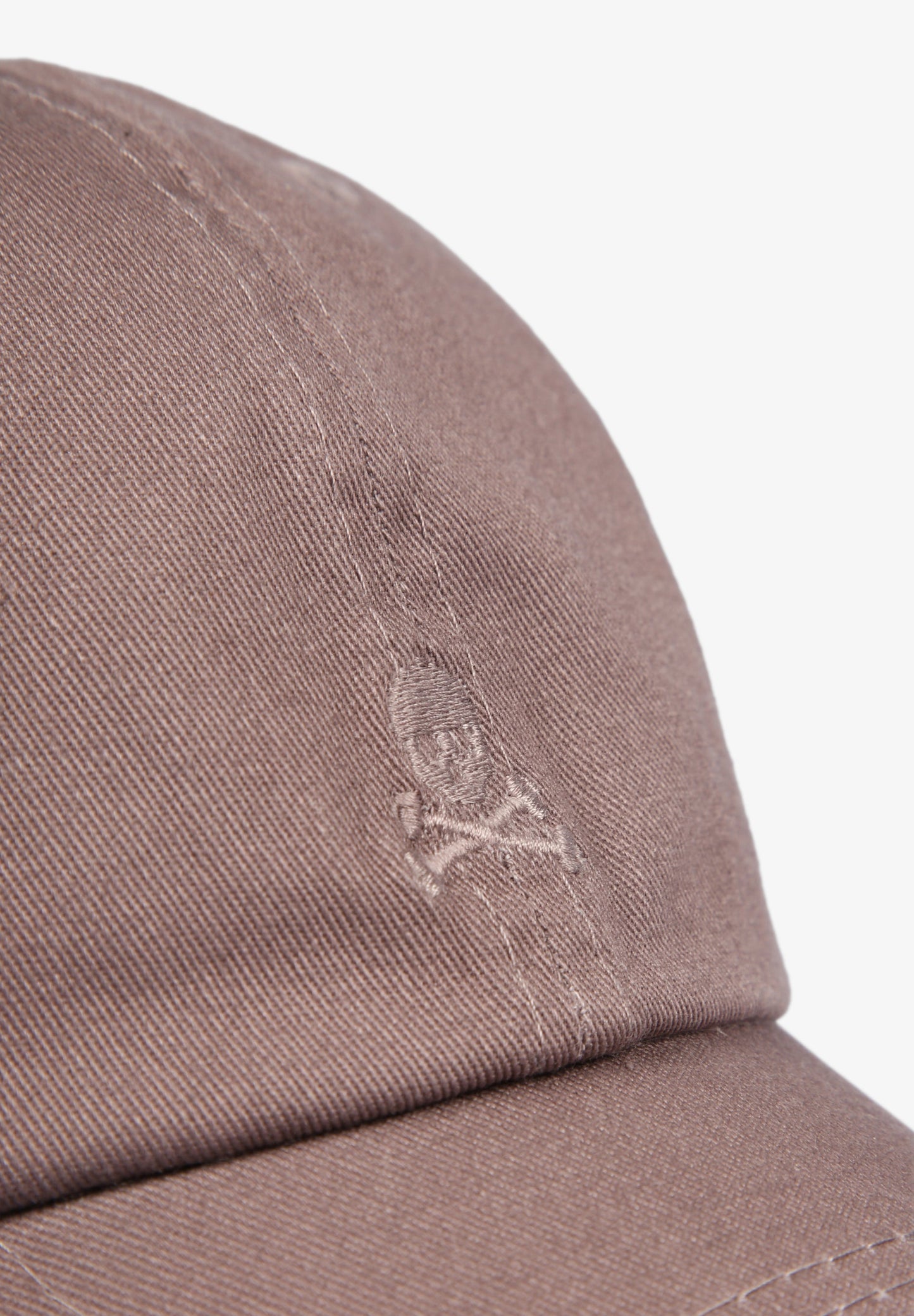 FADED CAP WITH SKULL DETAIL