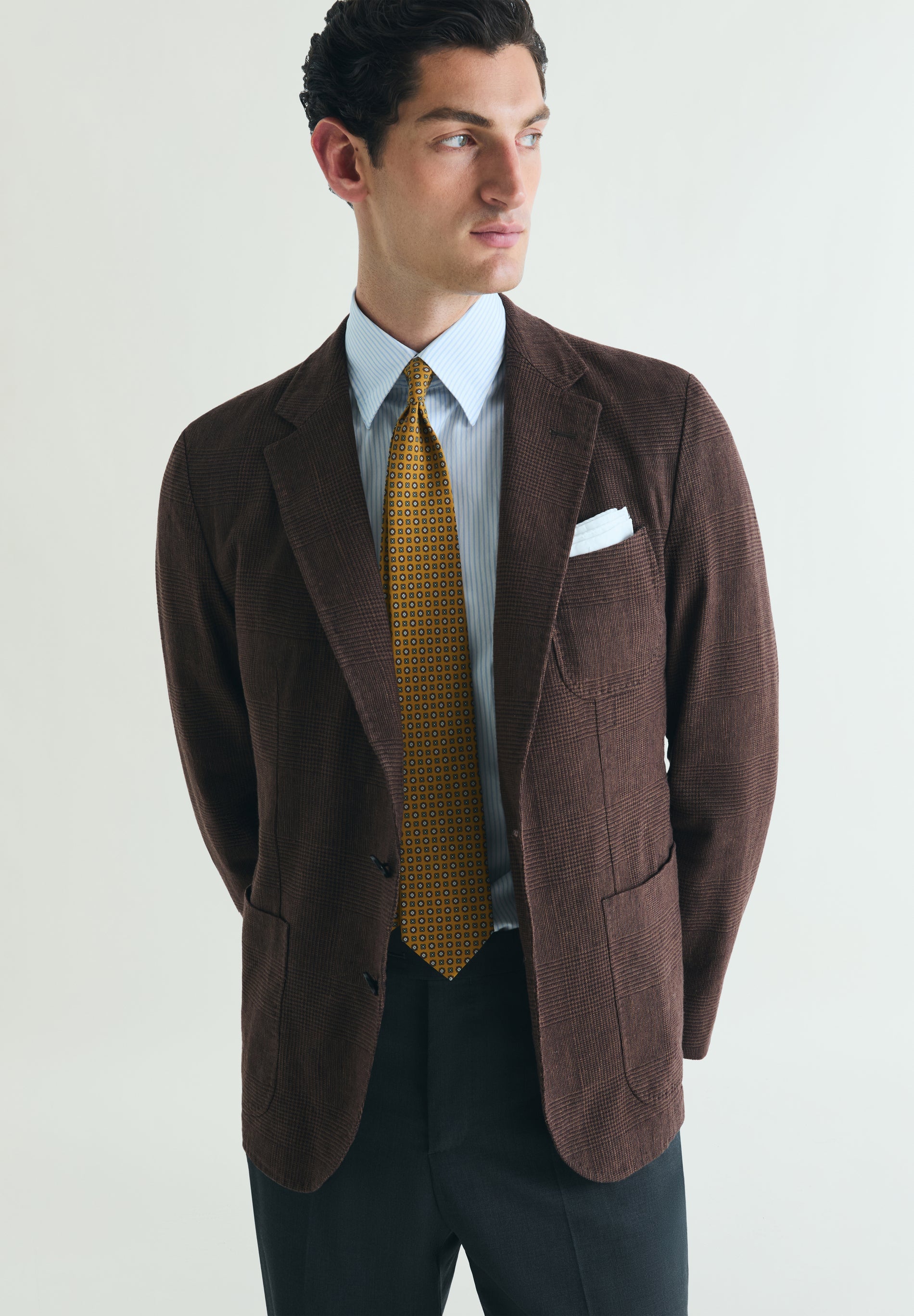 VESTE CARREAUX PRINCE-DE-GALLES