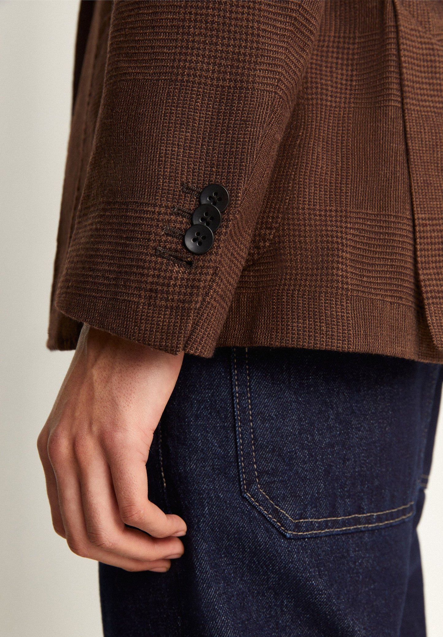 VESTE CARREAUX PRINCE-DE-GALLES