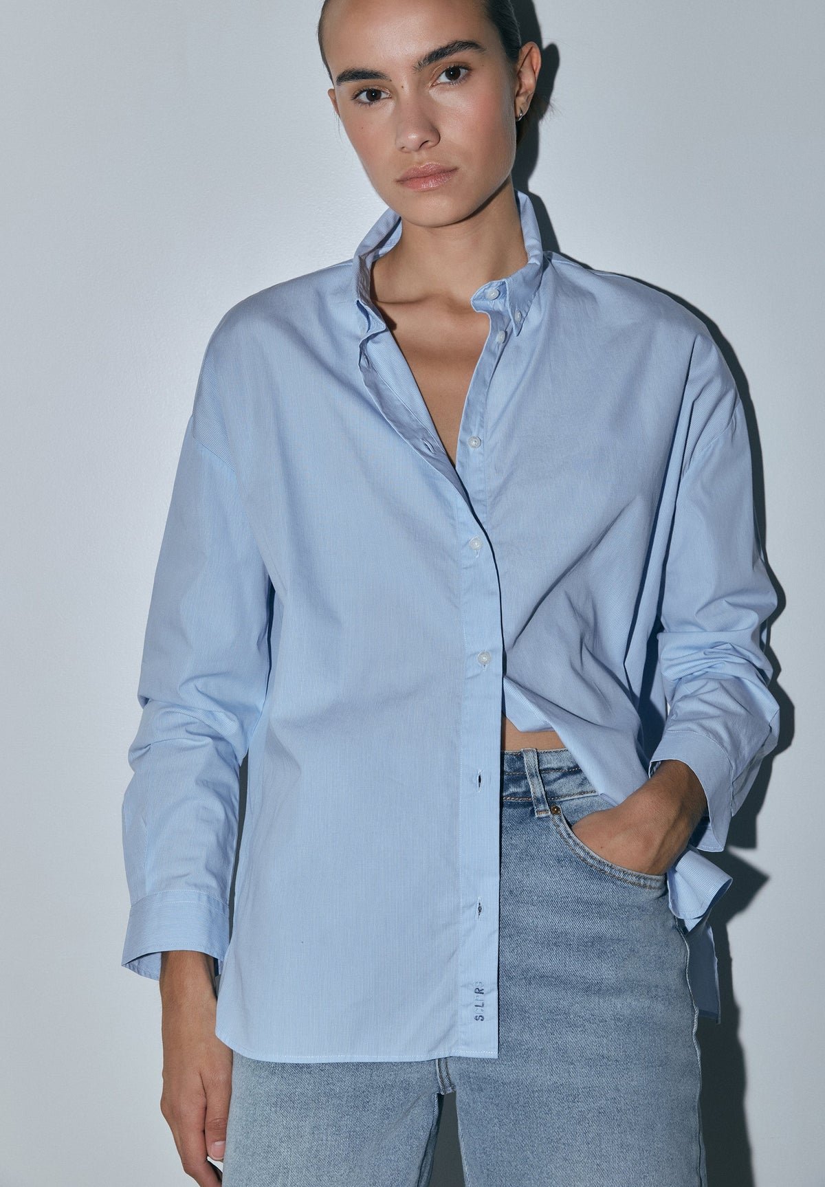 OXFORD SHIRT WITH BUTTON-DOWN COLLAR