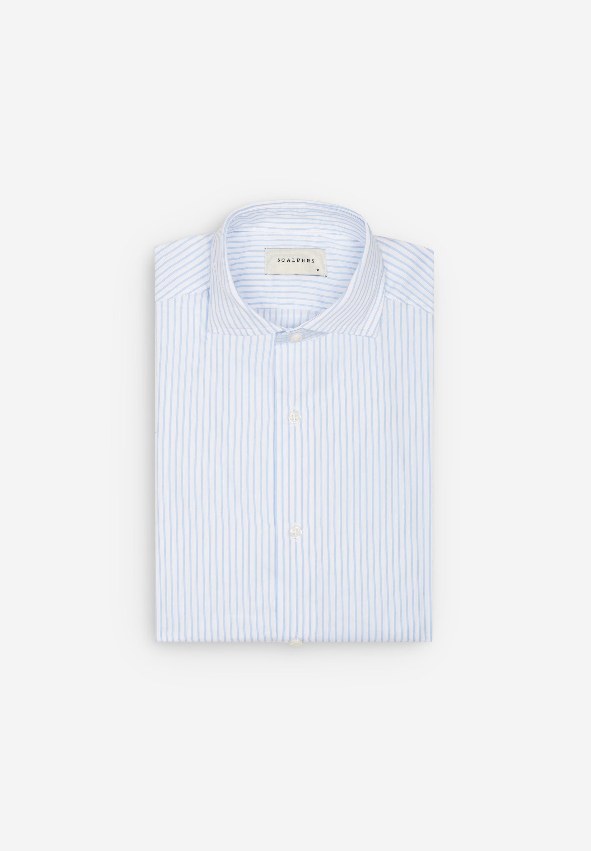MIXED CUFF DRESS SHIRT