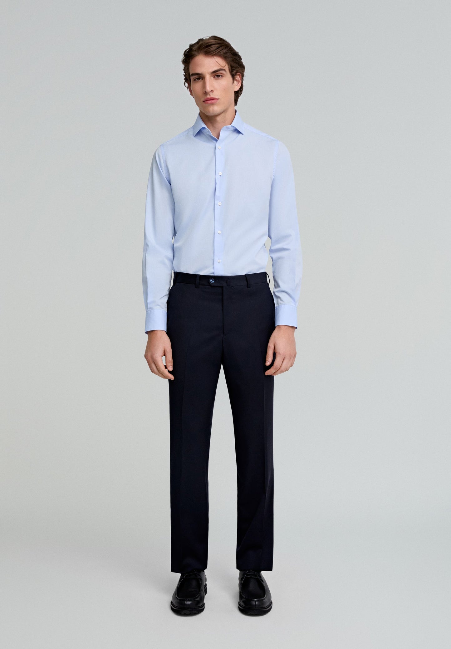 CHEMISE À POIGNETS MIXTES