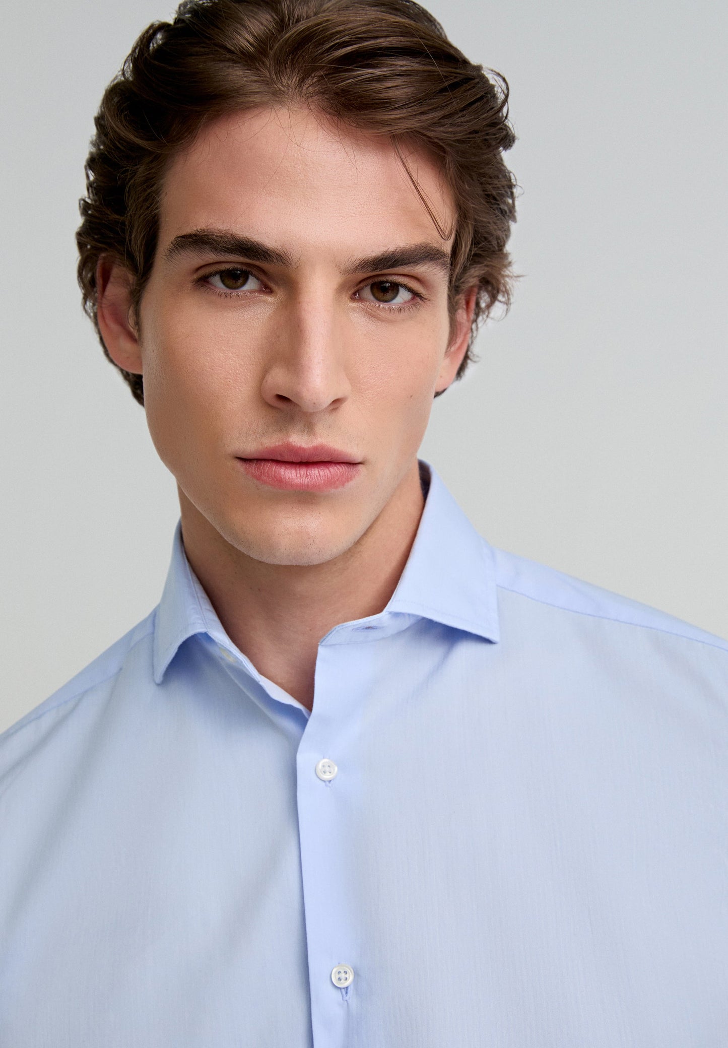 CHEMISE À POIGNETS MIXTES