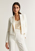 CROPPED BLAZER WITH CUFF DETAIL