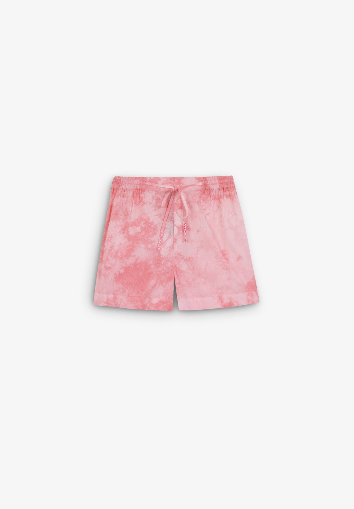 TIE-DYE SHORTS WITH BEADS
