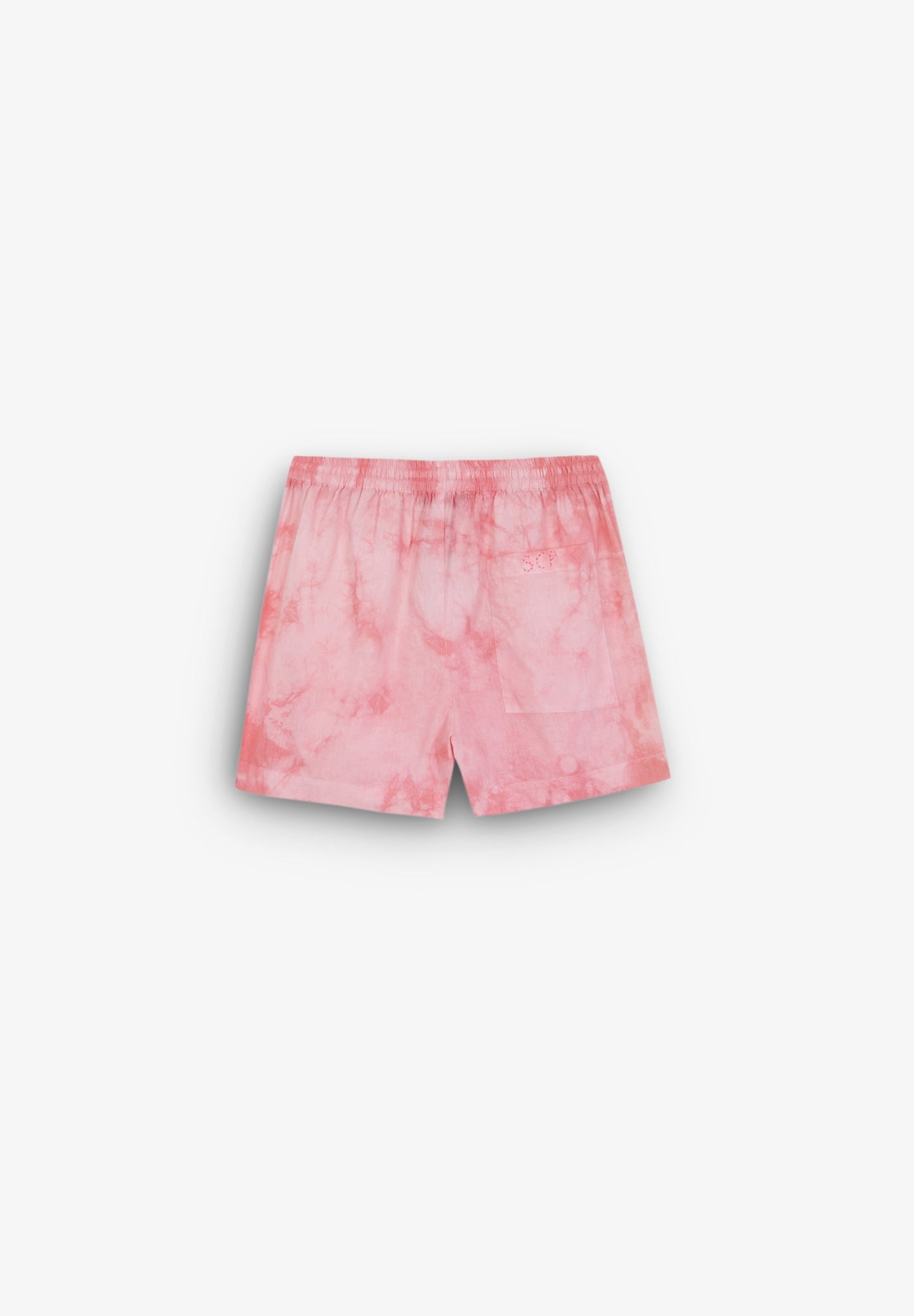 TIE-DYE SHORTS WITH BEADS