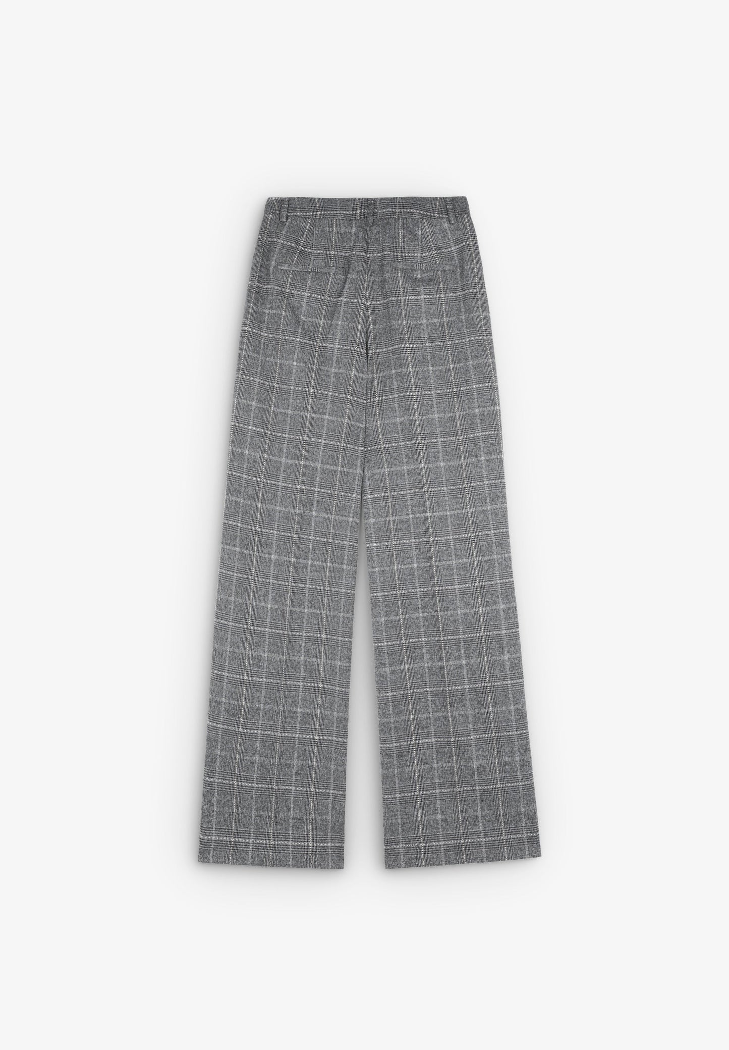 PANTALON À CARREAUX NOIRS