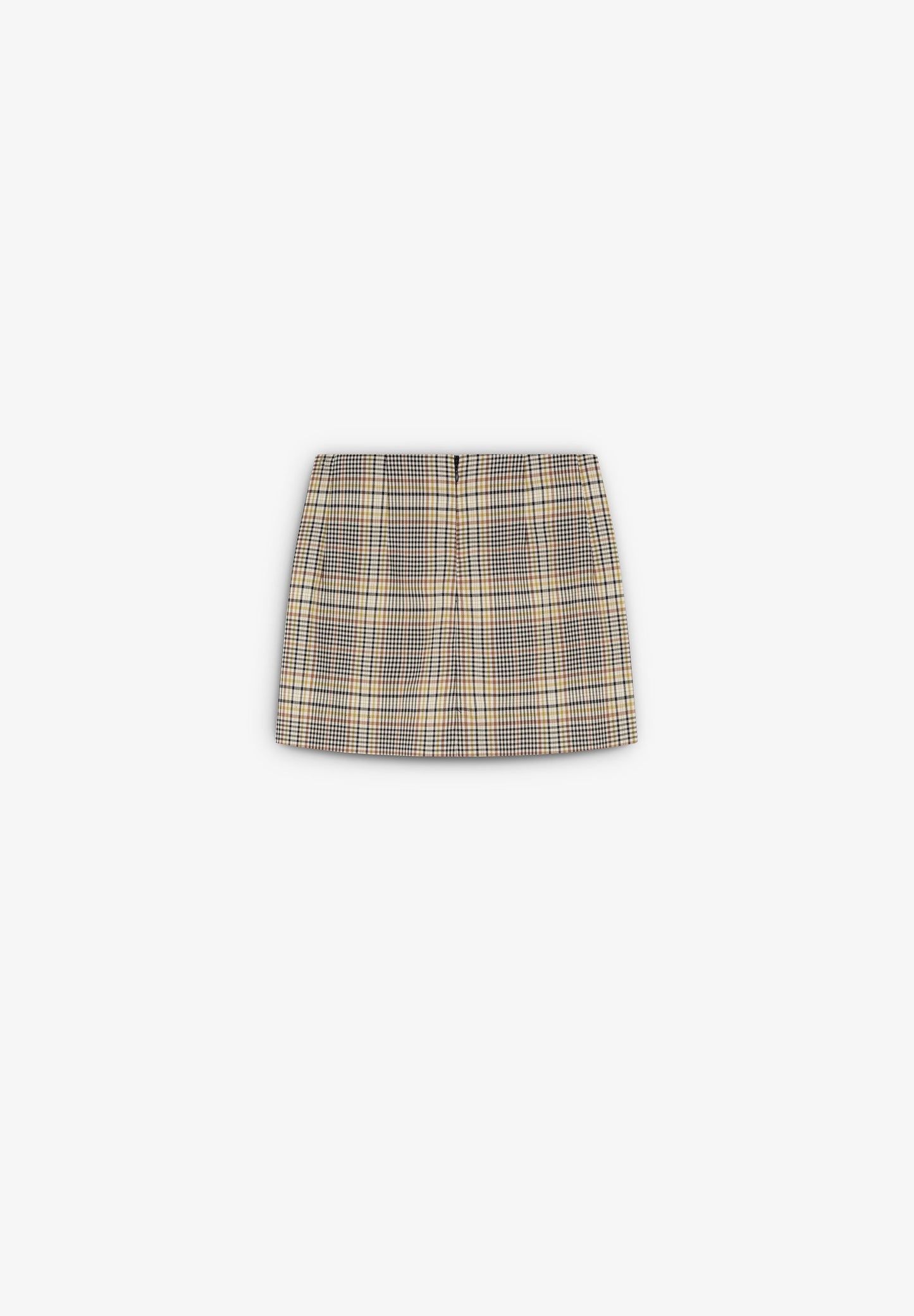 CHECK MINI SKIRT