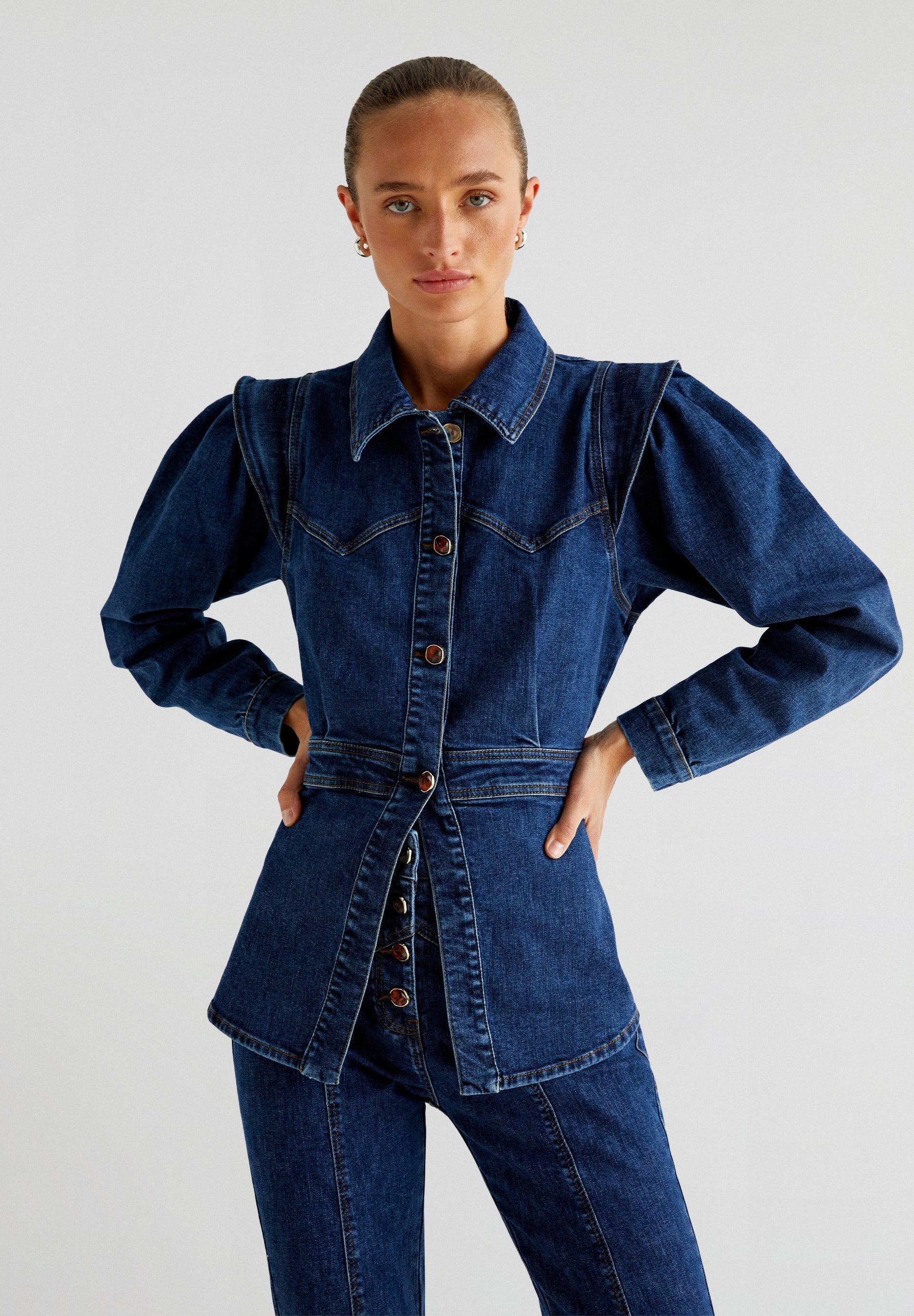 CANDY DENIM SHIRT