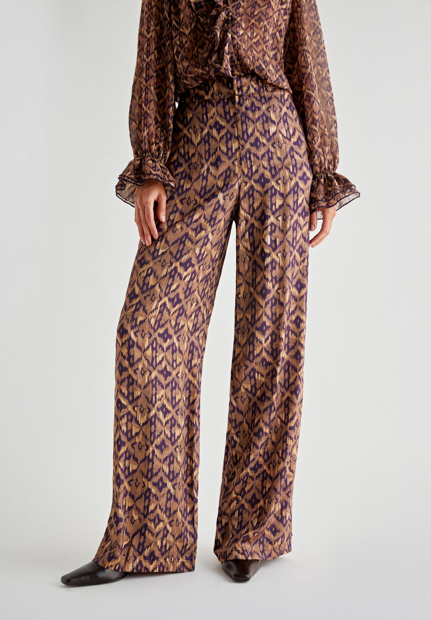 PANTALON ETHNIQUE PALAZZO