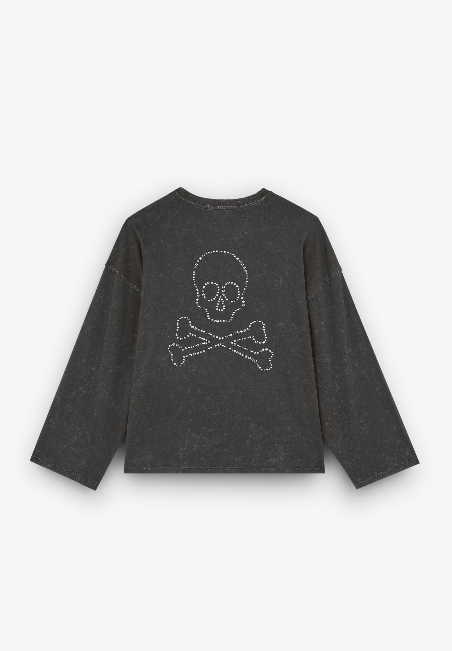 LONG SLEEVE T-SHIRT WITH BACK SKULL