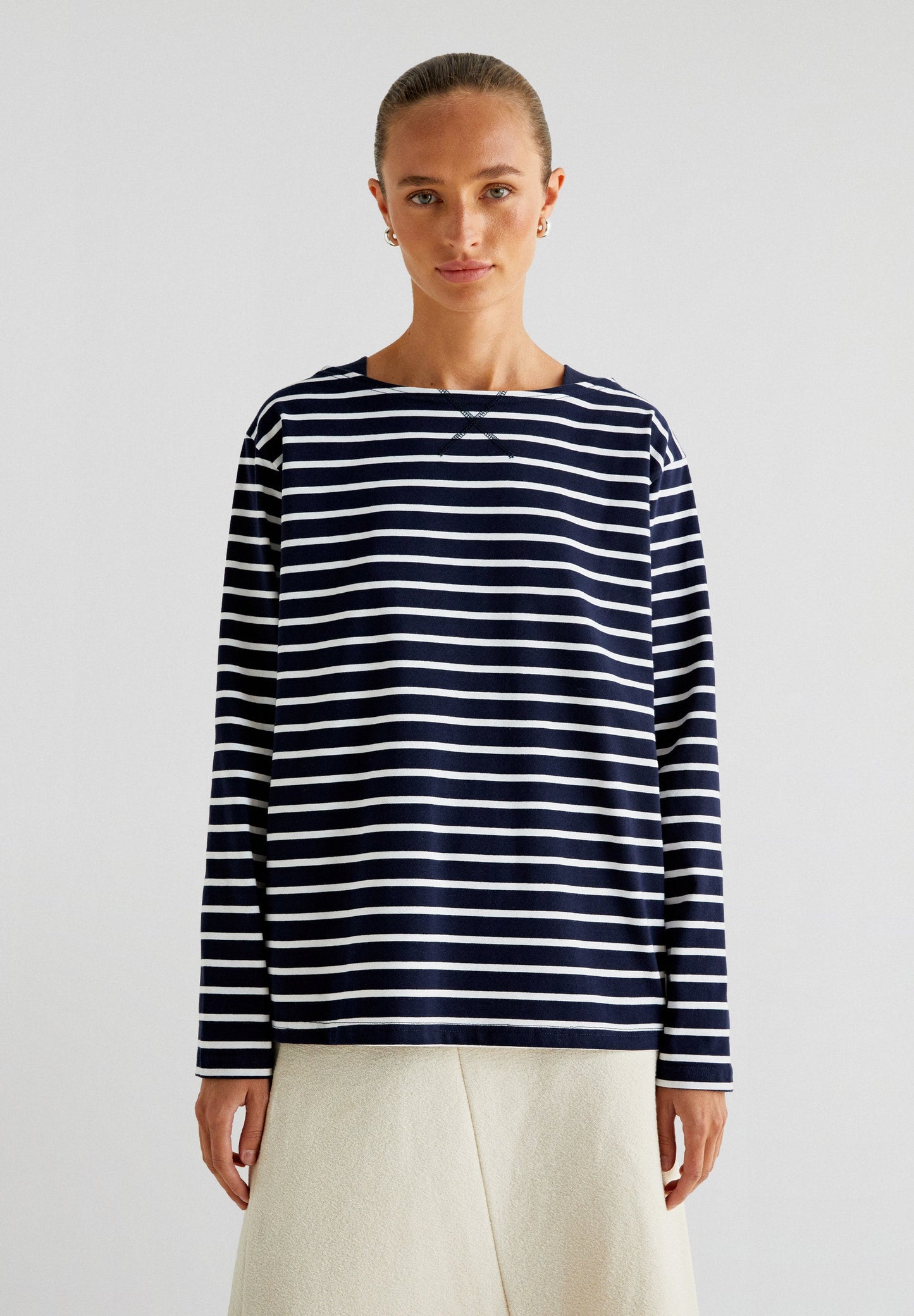 LONG SLEEVE STRIPED T-SHIRT