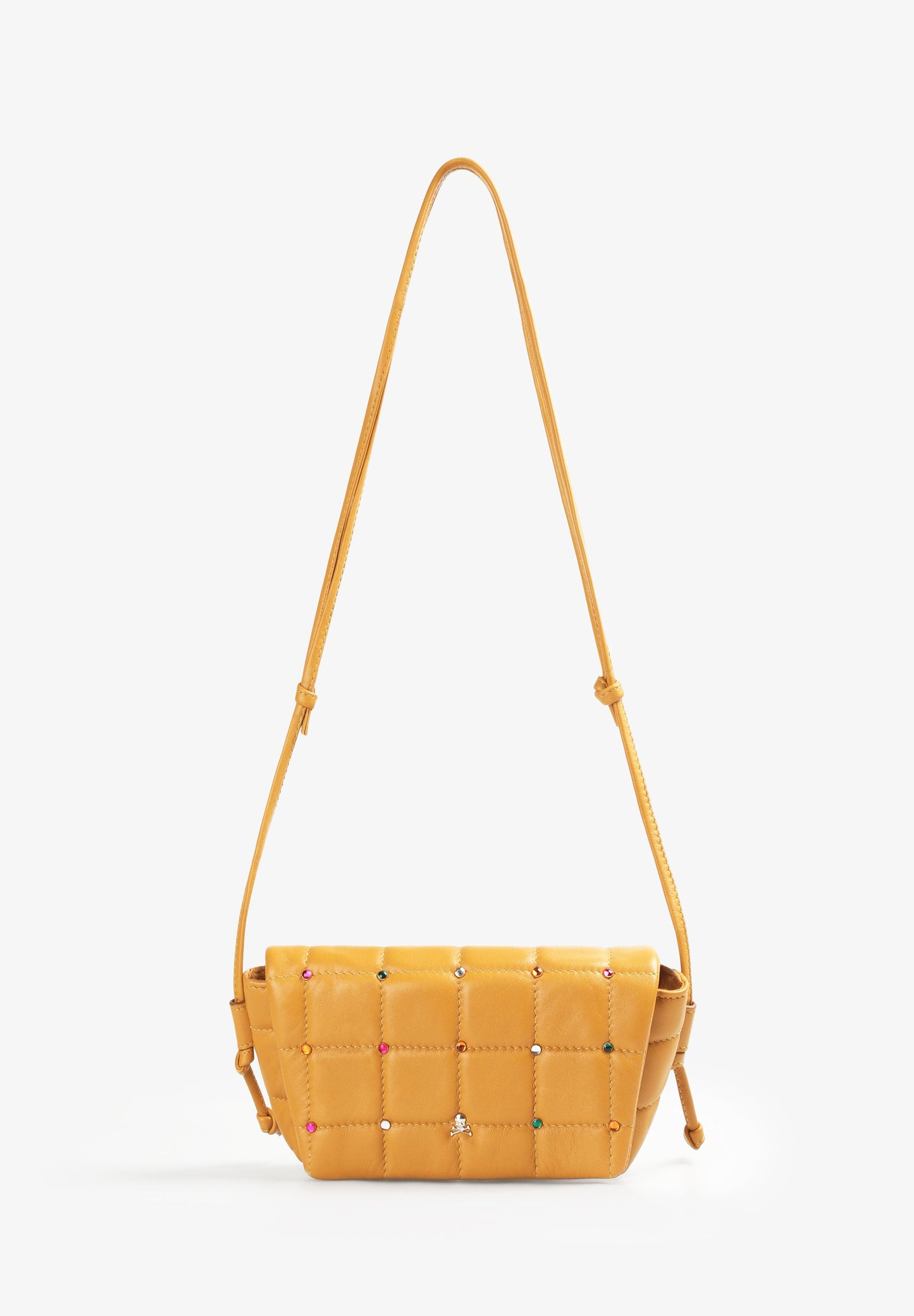 MINI QUILTED LEATHER BAG WITH STUDS