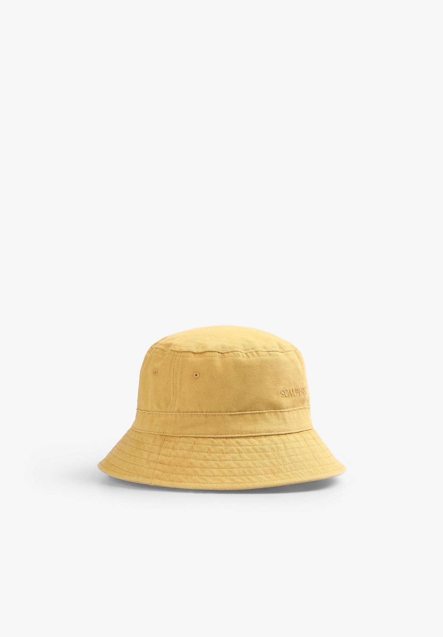 BUCKET HAT WITH EMBROIDERED LOGO