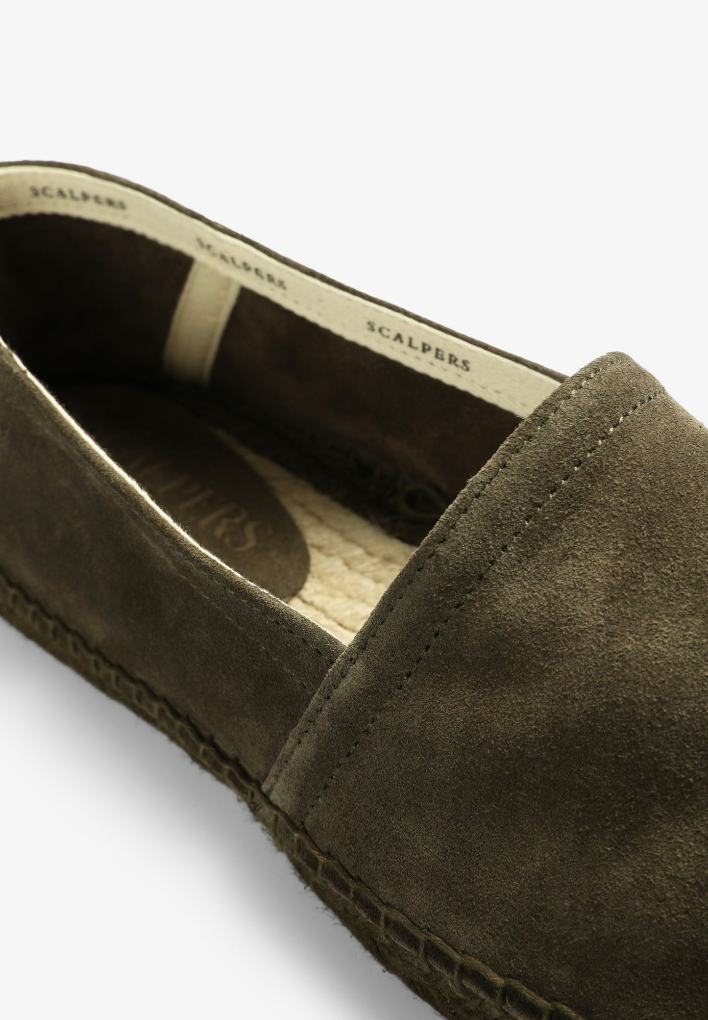 SUEDE ESPADRILLES WITH MATCHING SOLE