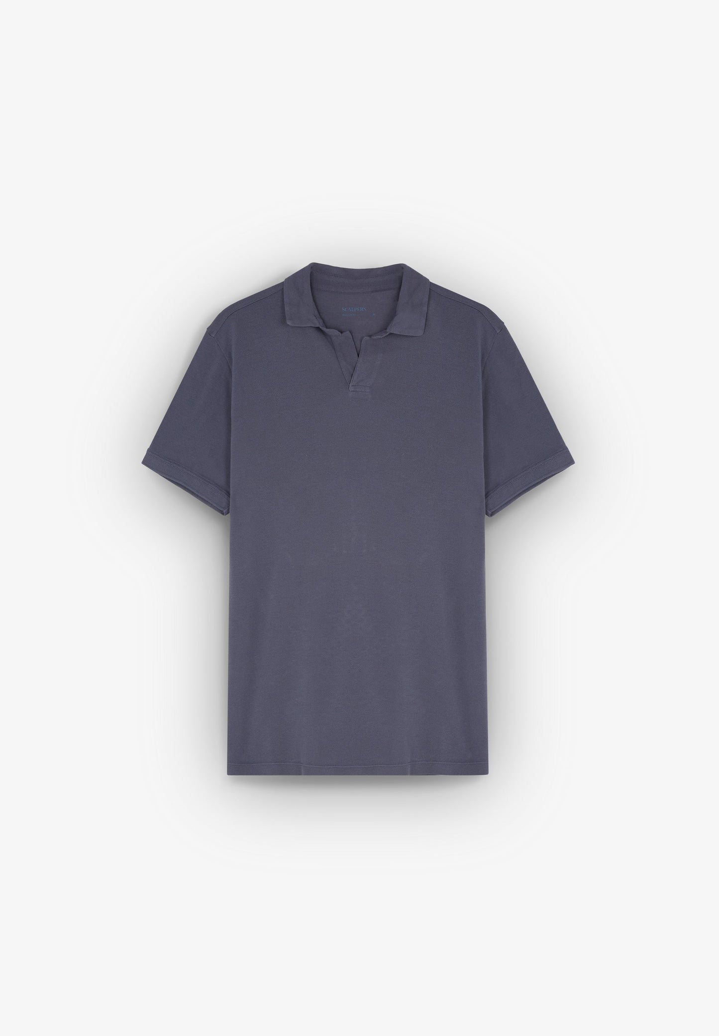 PLAIN POLO SHIRT WITHOUT BUTTONS