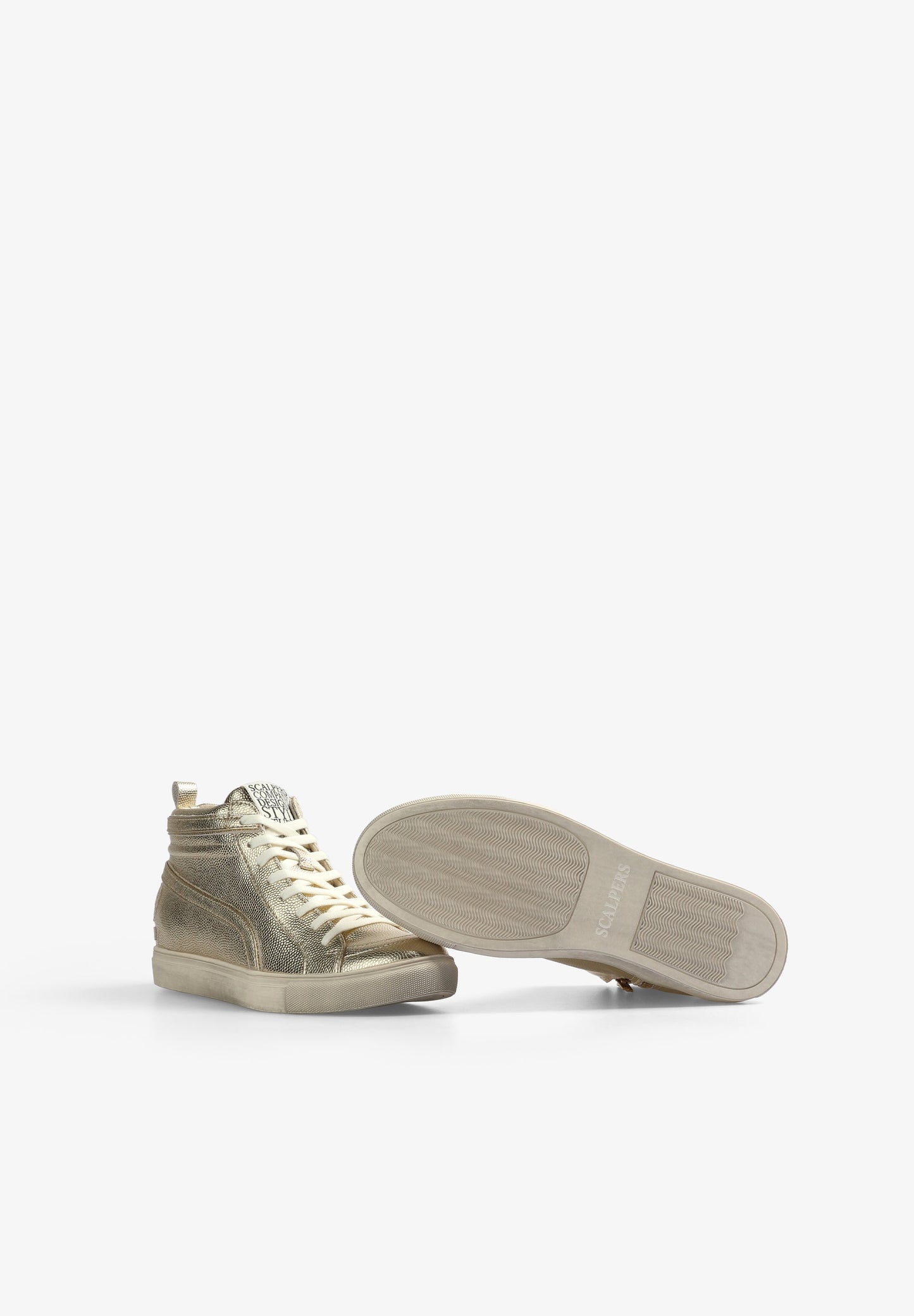 SNEAKERS BOTA METALIZADA - Scalpers