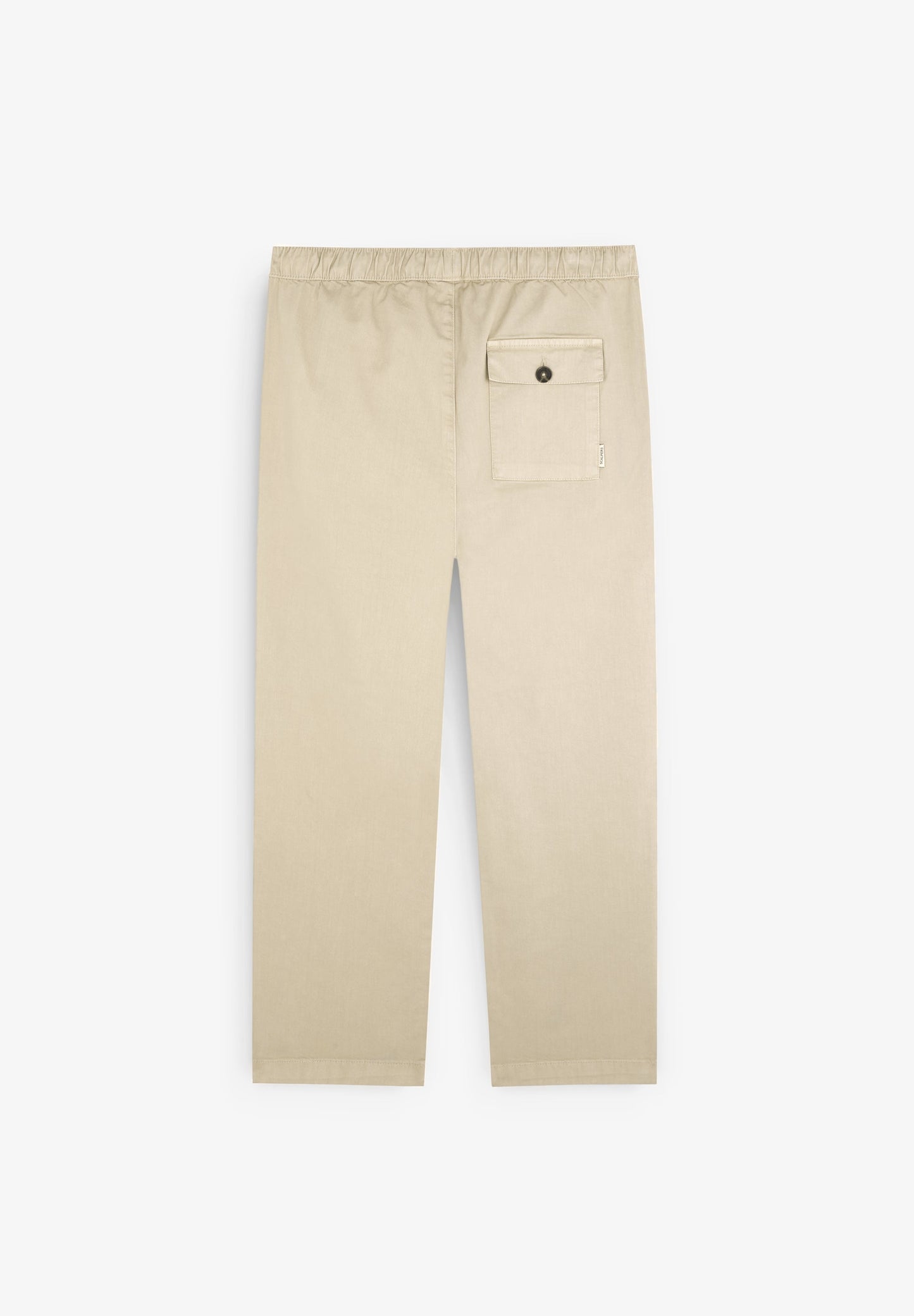 PANTALON COUPE RELAX AVEC CEINTURE ÉLASTIQUE