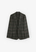 WOOL CHECK BLAZER