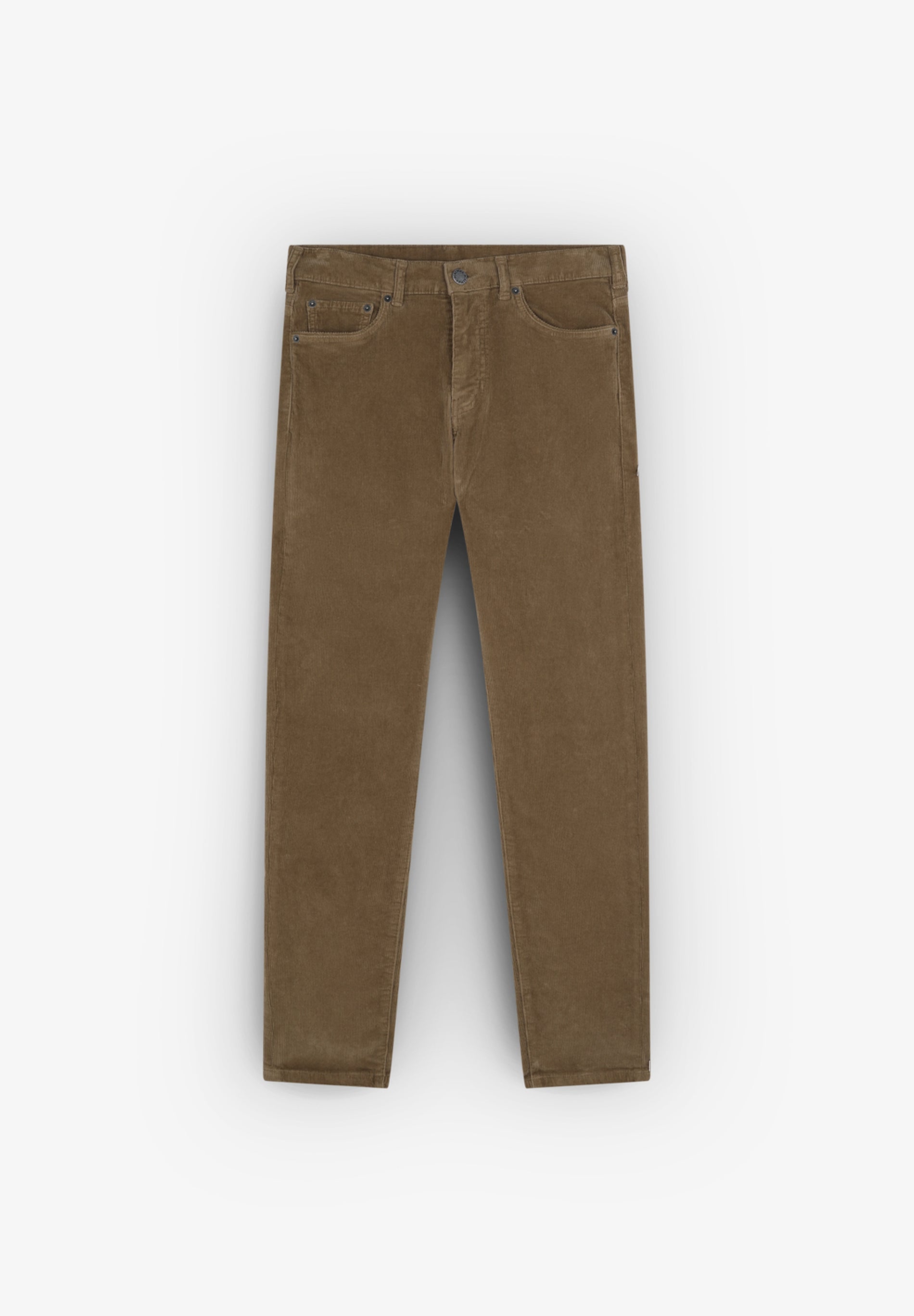 PANTALON EN VELOURS CÔTELÉ À CINQ POCHES