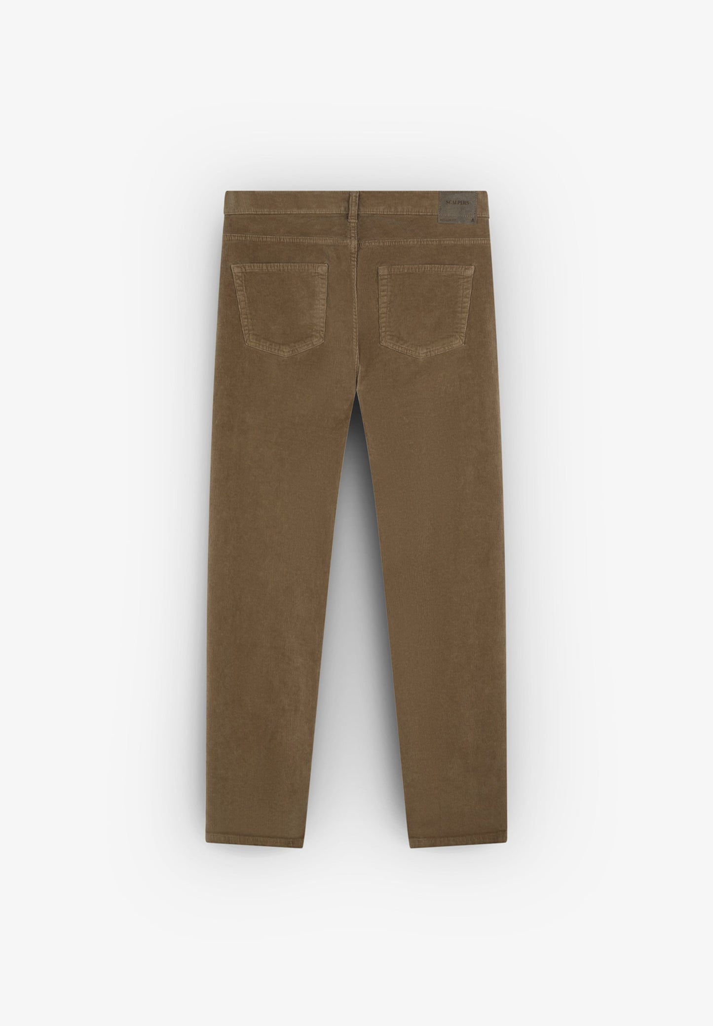 PANTALON EN VELOURS CÔTELÉ À CINQ POCHES